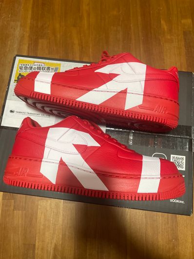 Nike Women's Air Force 1 Up Step Lux "University Red"