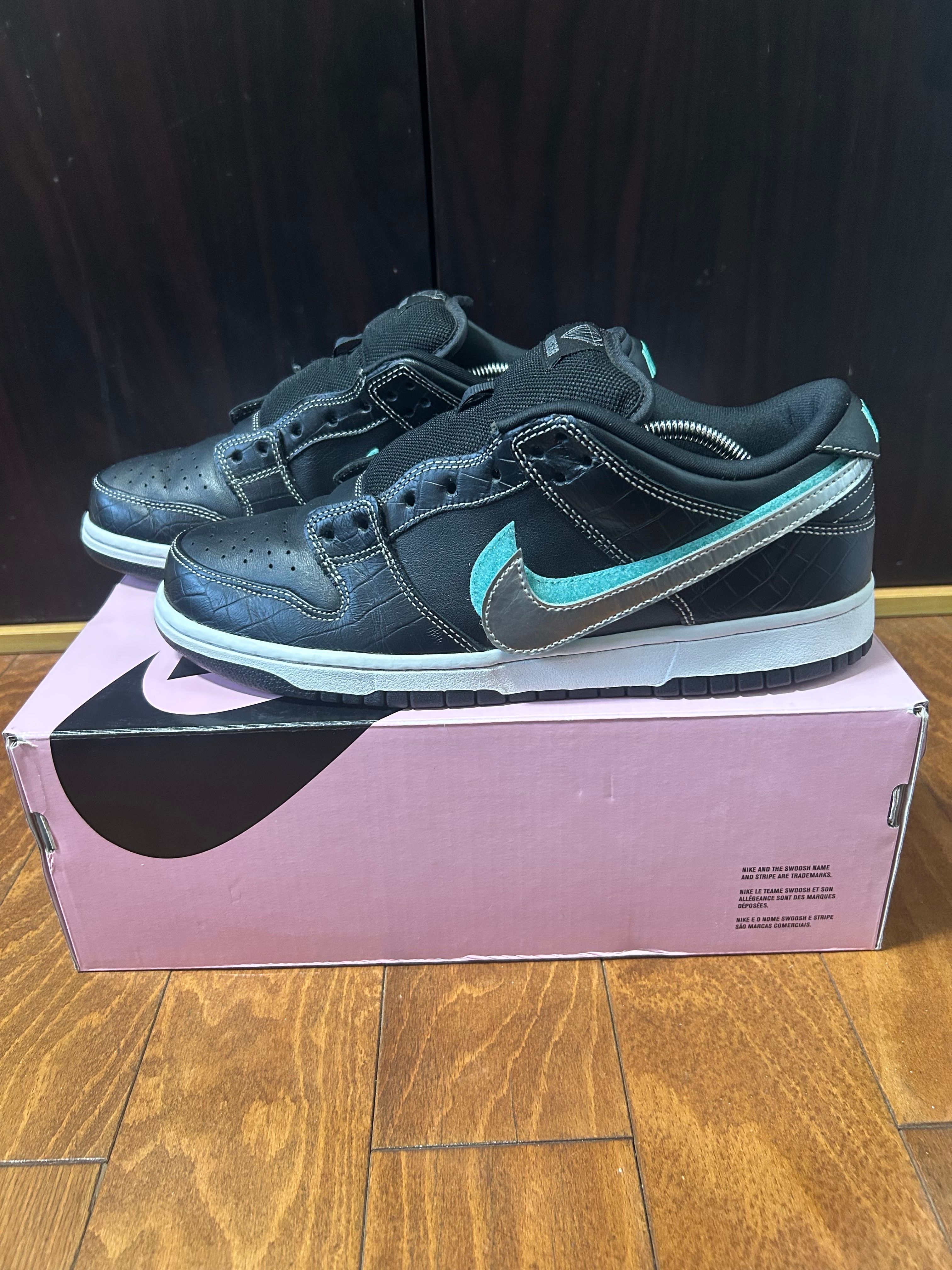 Diamond Supply Co. × Nike SB Dunk Low Pro "Black"