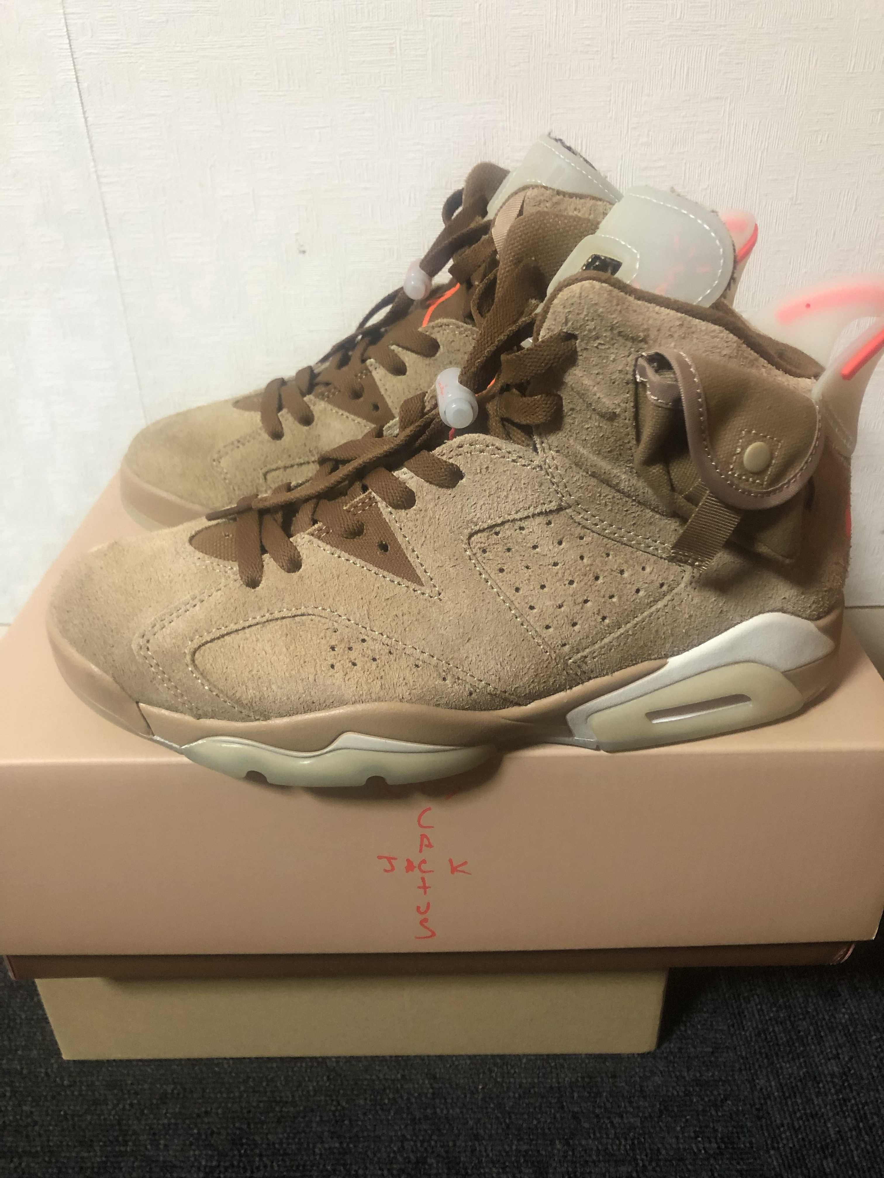 Travis Scott × Nike Air Jordan 6 "British Khaki"