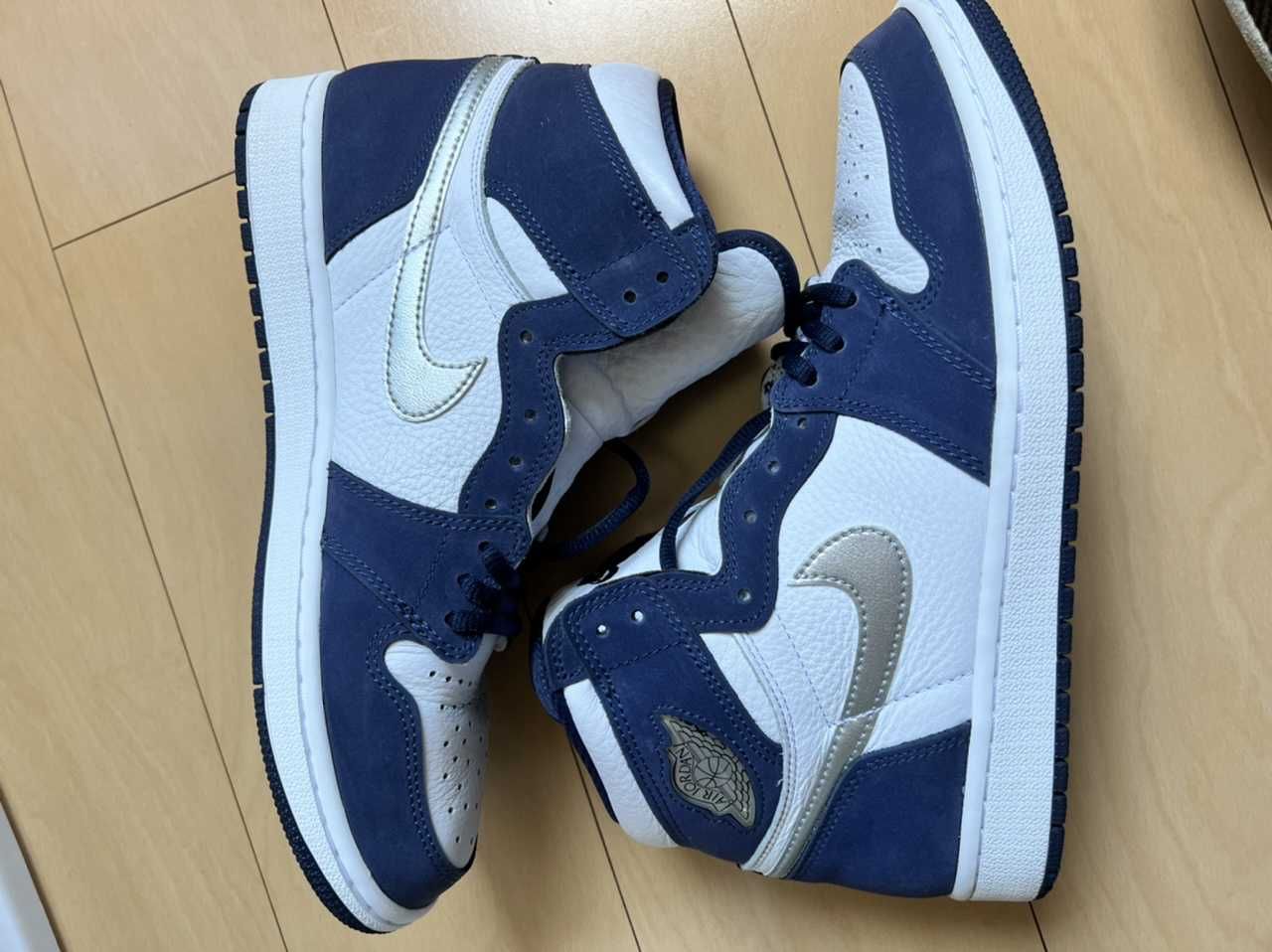 Nike Air Jordan 1 High OG CO.JP "White/Midnight Navy" (2020)(ブリーフケースなし)