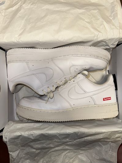 Supreme × Nike Air Force 1 Low "White"