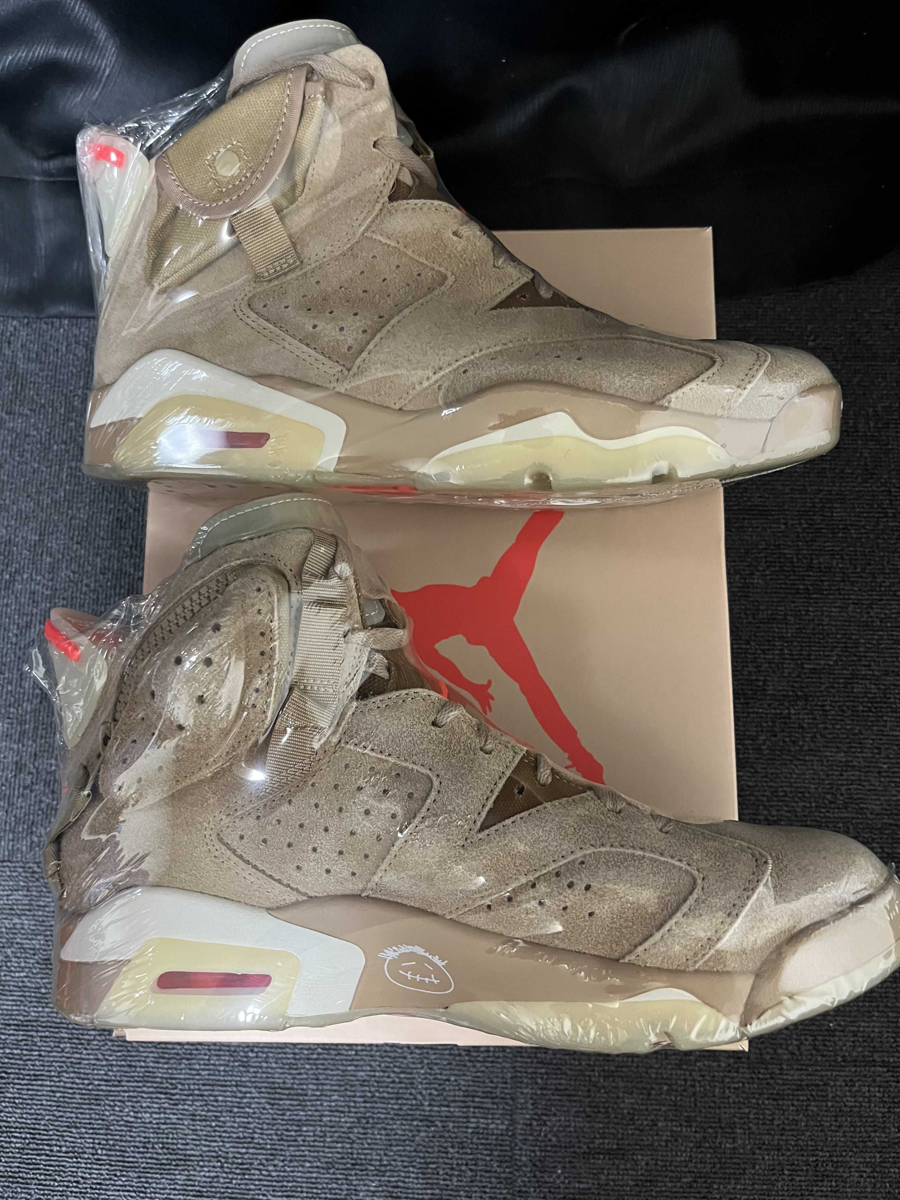 Travis Scott × Nike Air Jordan 6 "British Khaki"