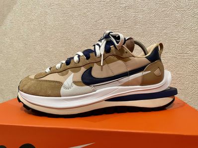 Sacai × Nike Vapor Waffle "Sesame And Blue Void"