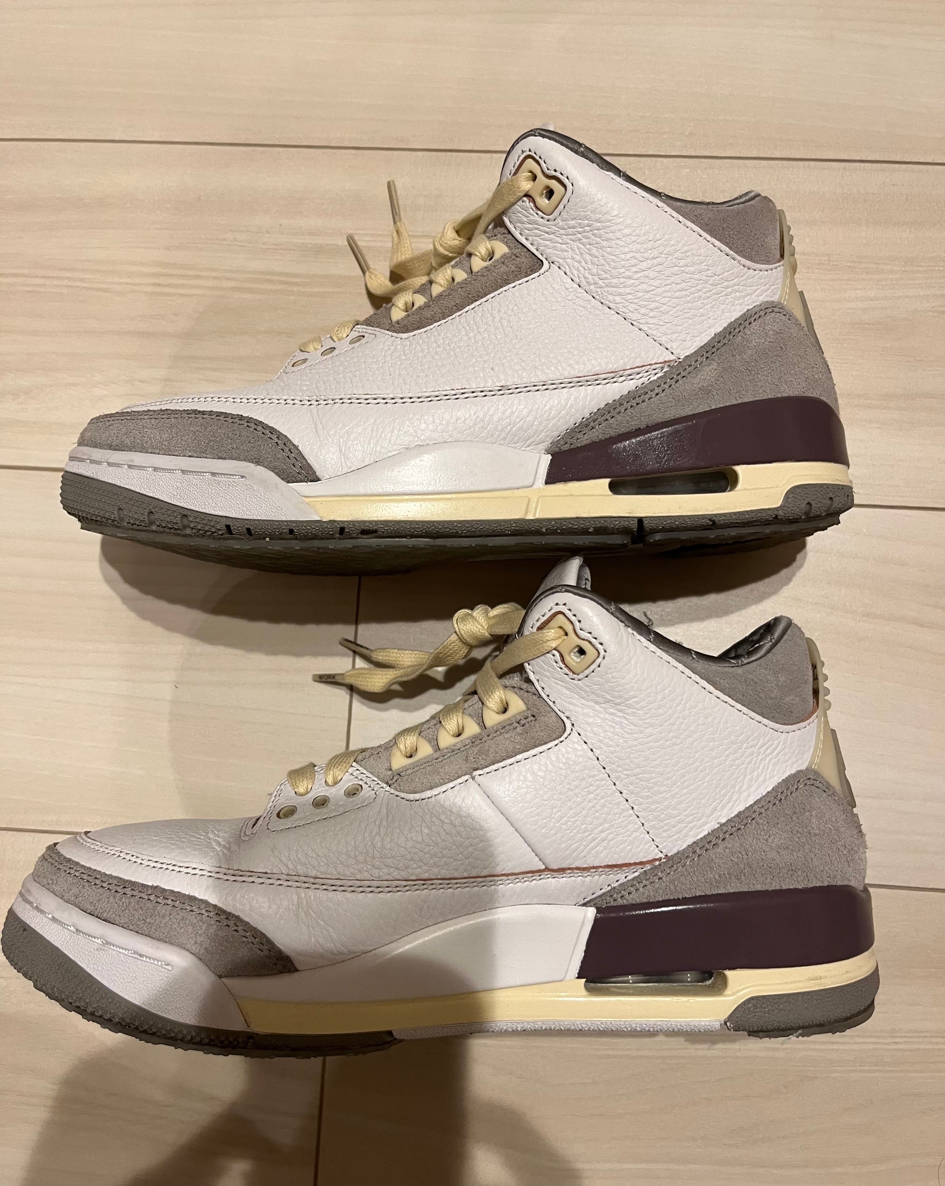 A Ma Maniere × Nike Women's Air Jordan 3 Retro SP "White/Medium Grey Violet Ore"