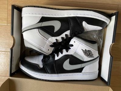 NIKE AIR JORDAN 1 MID "WHITE SHADOW"