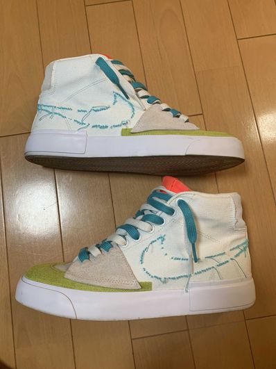 Nike SB Blazer Mid Edge "Summit White/Oracle Aqua"