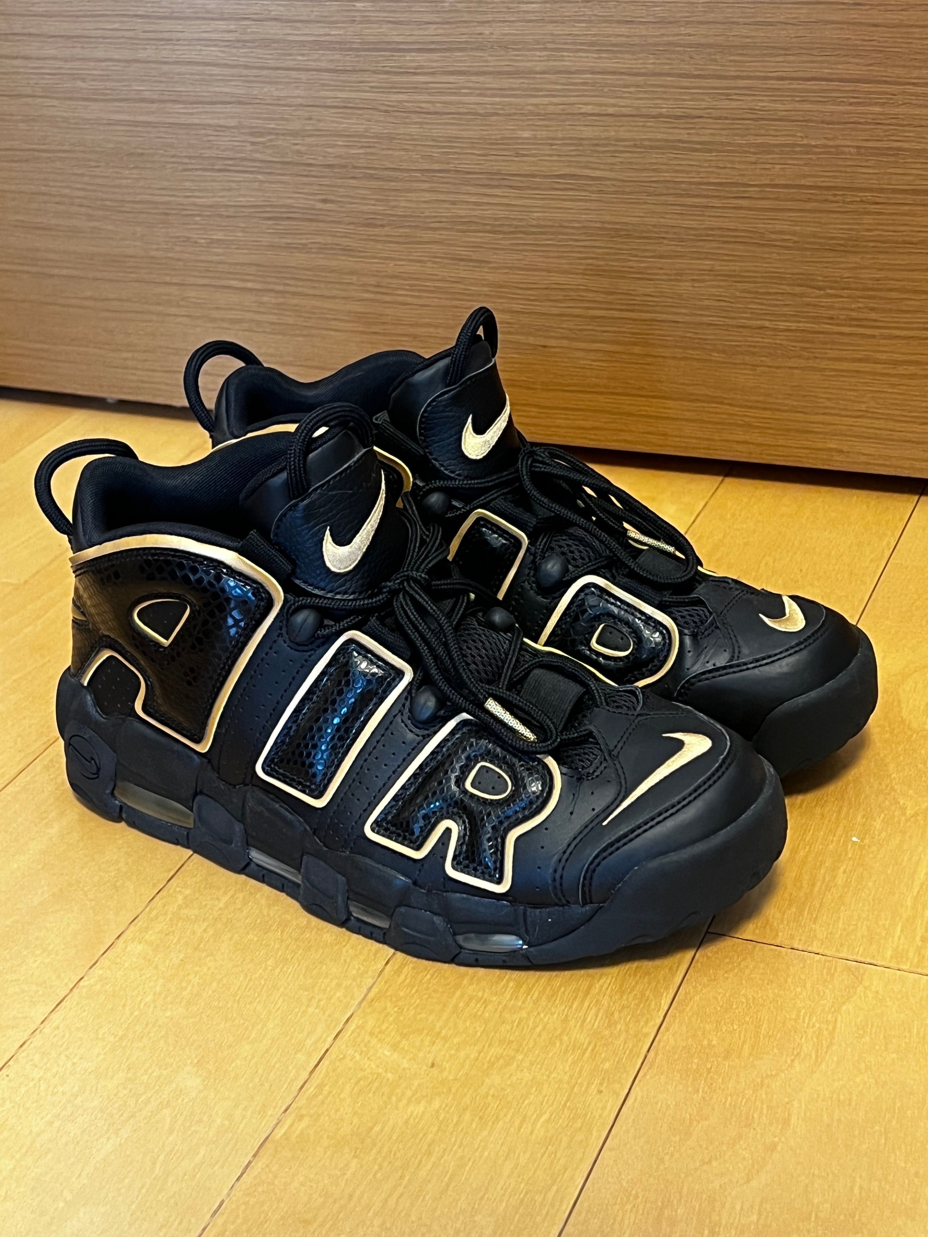 Nike AIR ブラック バスケットボールシューズ　モアテン 2025年最新】モアテン(Air More Uptempo)/Nike 人気・新作/新品