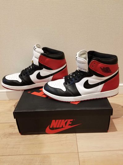 Nike Air Jordan 1 Retro High OG "Black Toe"(2016)