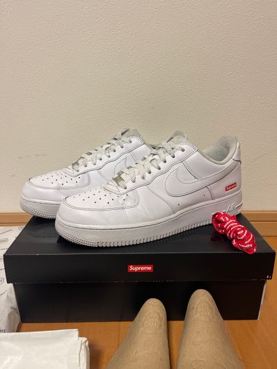Supreme × Nike Air Force 1 Low "White"