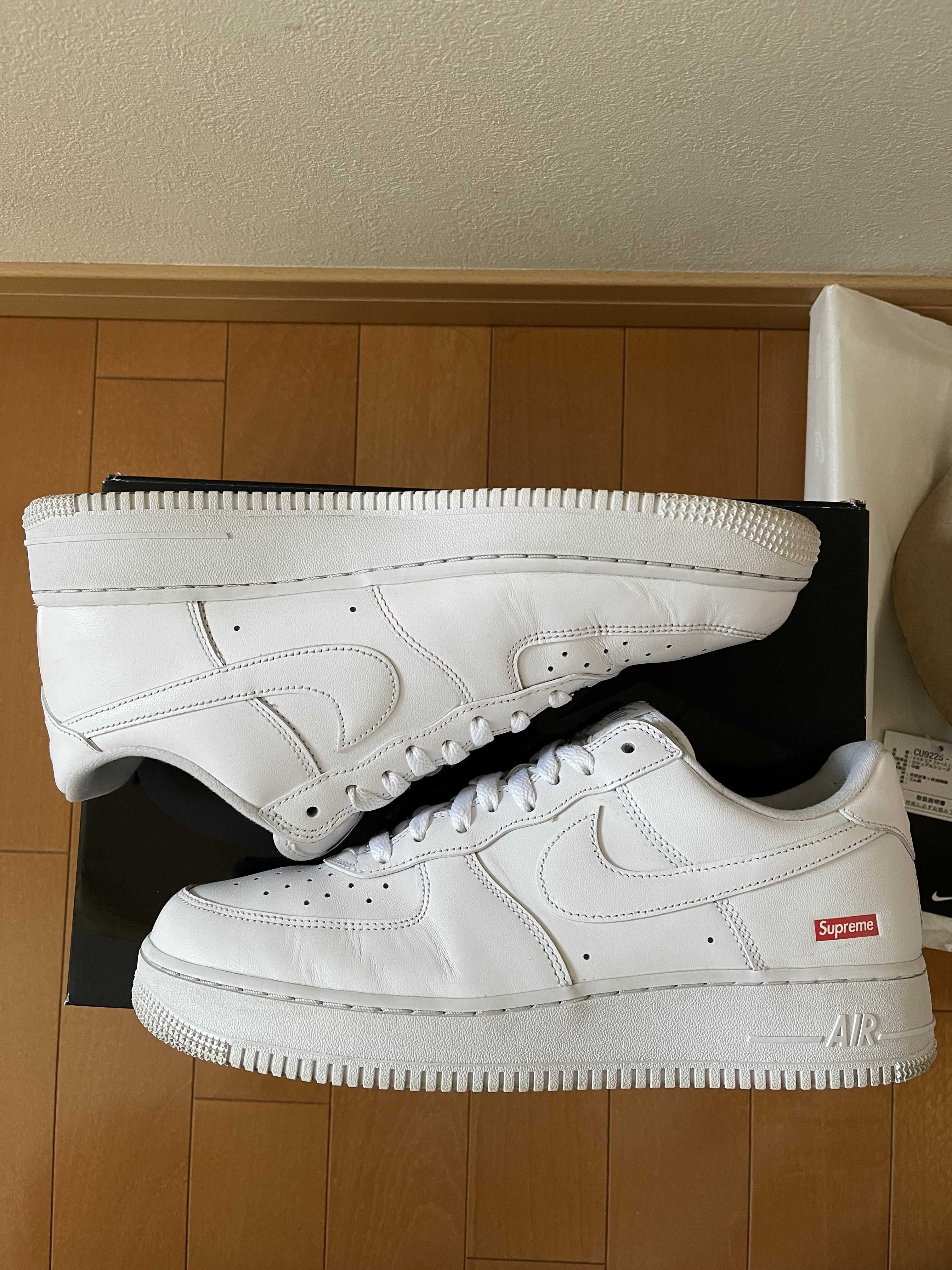 Supreme × Nike Air Force 1 Low "White"