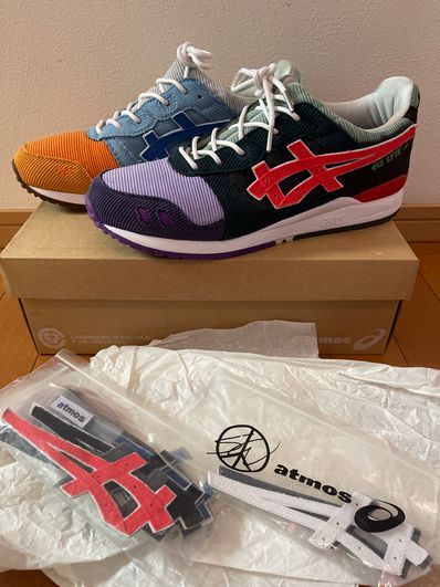 Sean Wotherspoon × atmos × Asics Gel-Lyte 3 OG "Multi" (with White Stripe)