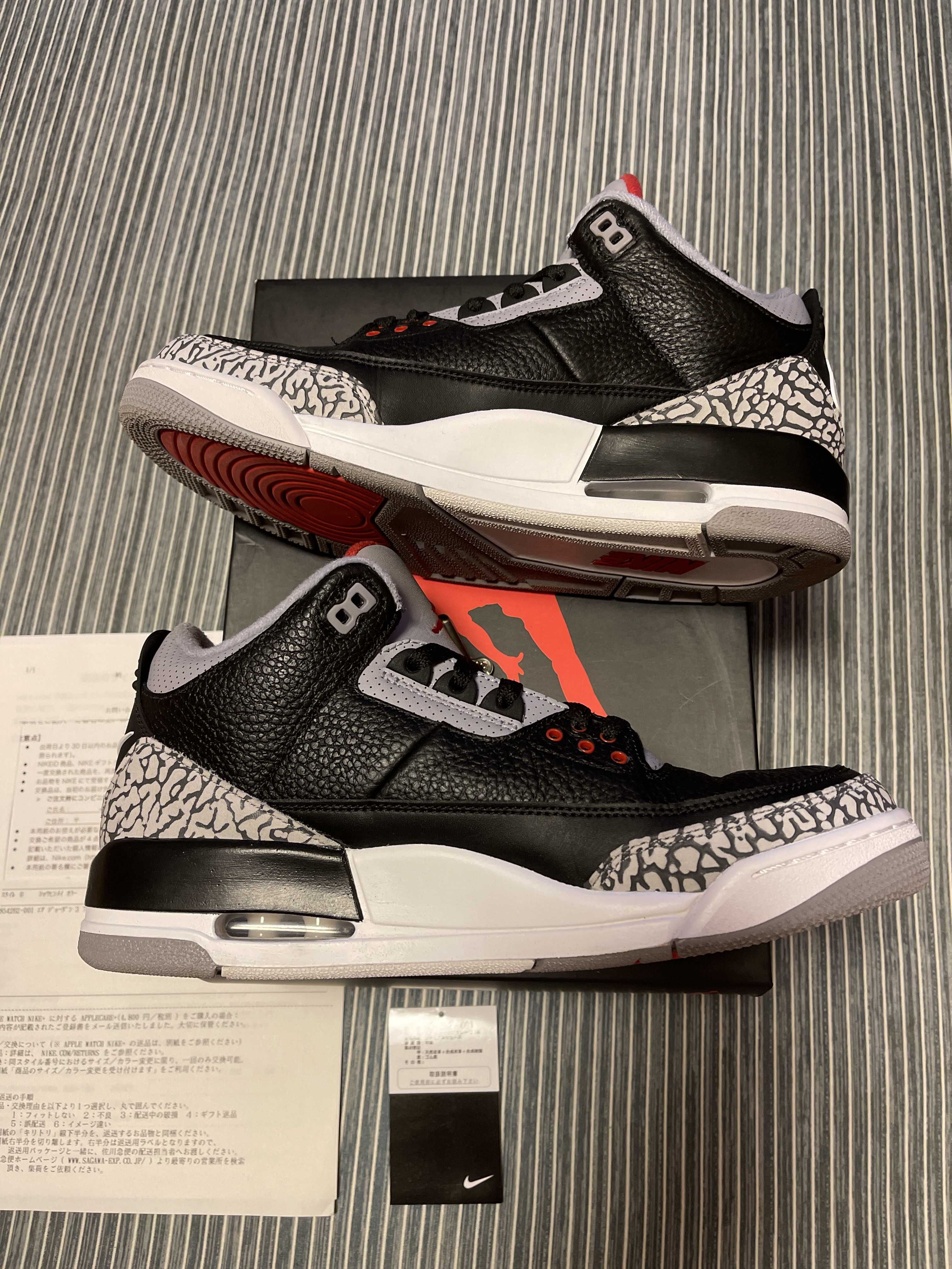 Nike Air Jordan 3 Retro OG "Black Cement" (2018)