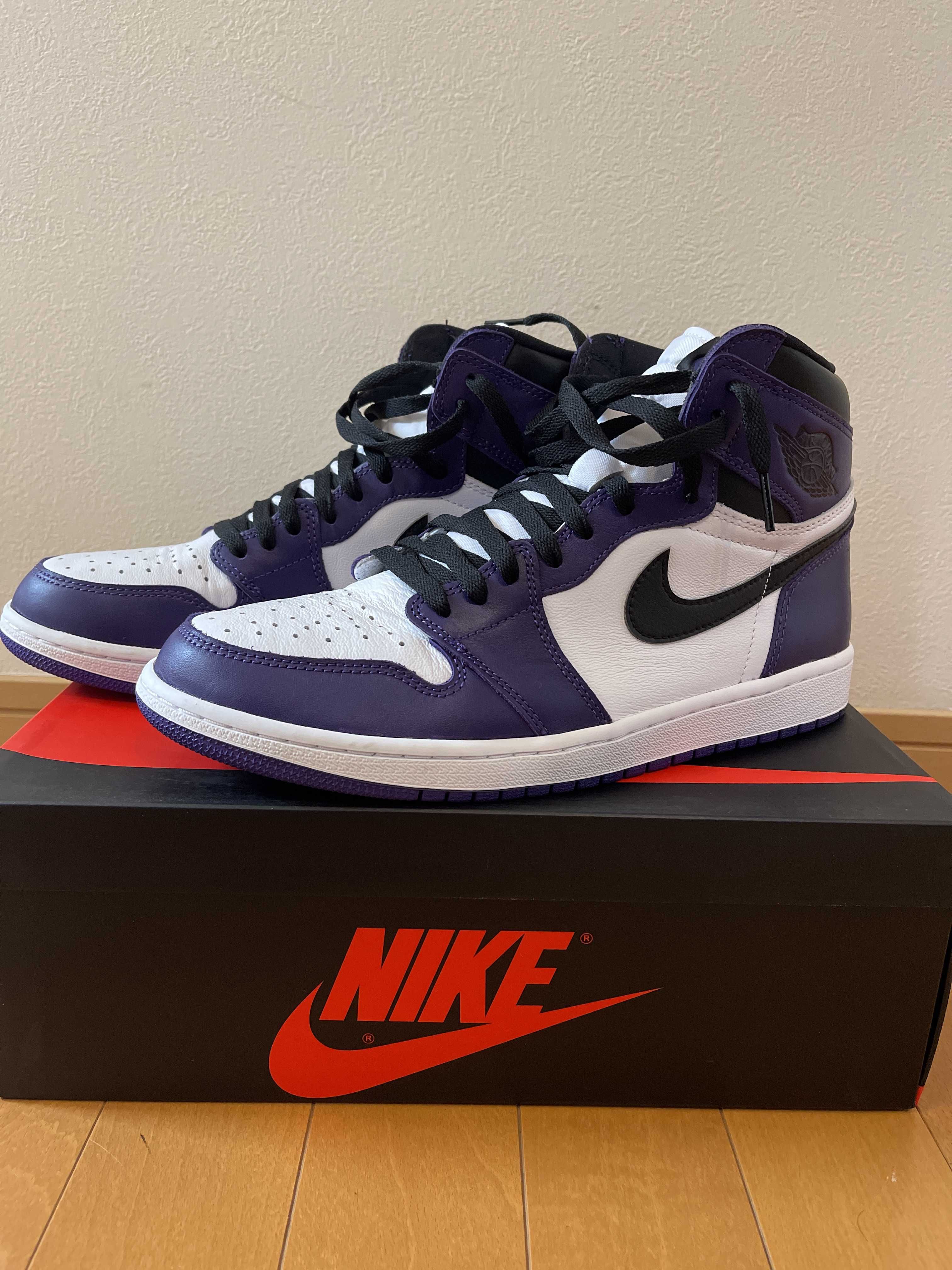 Nike Air Jordan 1 Retro High OG "Court Purple White/Black" (2020)