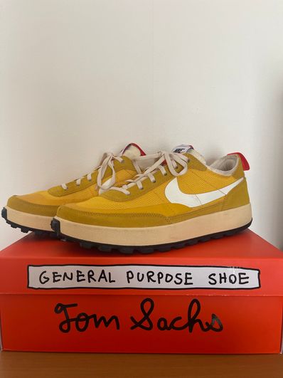 Tom Sachs × NikeCraft Women's General Purpose Shoe "Yellow / Archive"