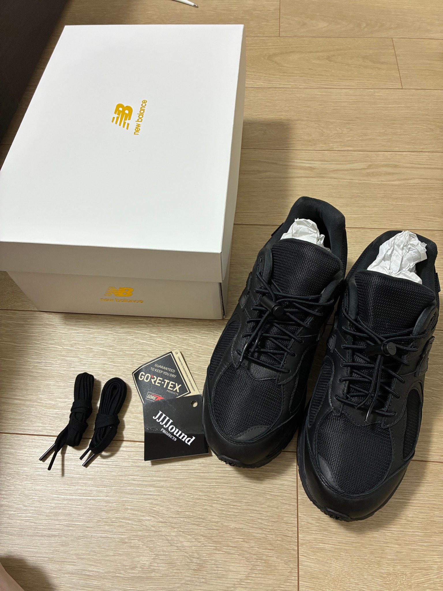 JJJJound × New Balance 2002R GORE-TEX "Black"