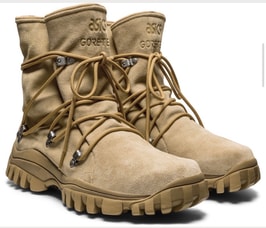 ノンネイティブ × アシックス ゲルイエッティ トウキョウ ハイ ゴアテックス "ブラウンストーム"