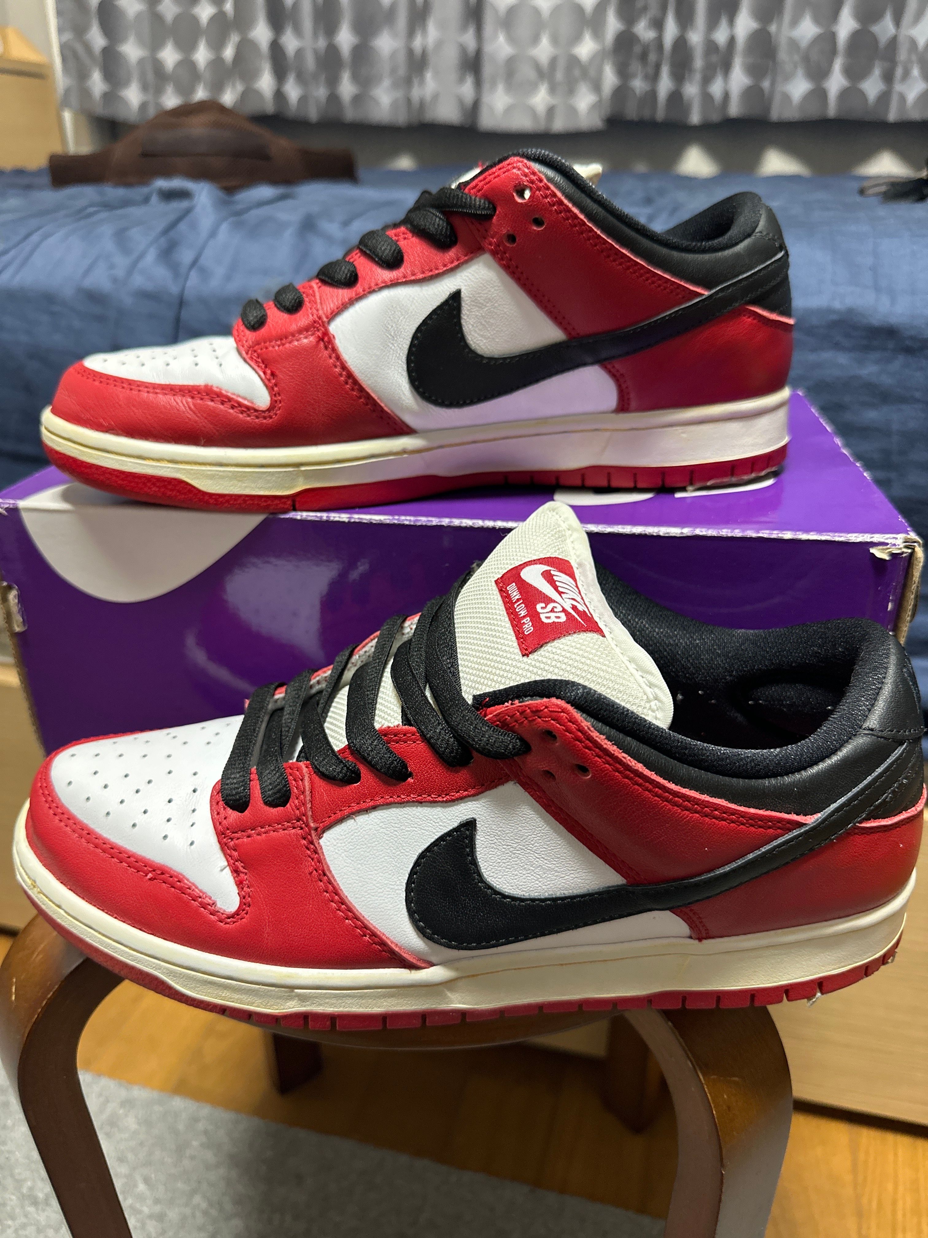 Nike SB Dunk Low Pro "J-Pack Chicago/Varsity Red and White"