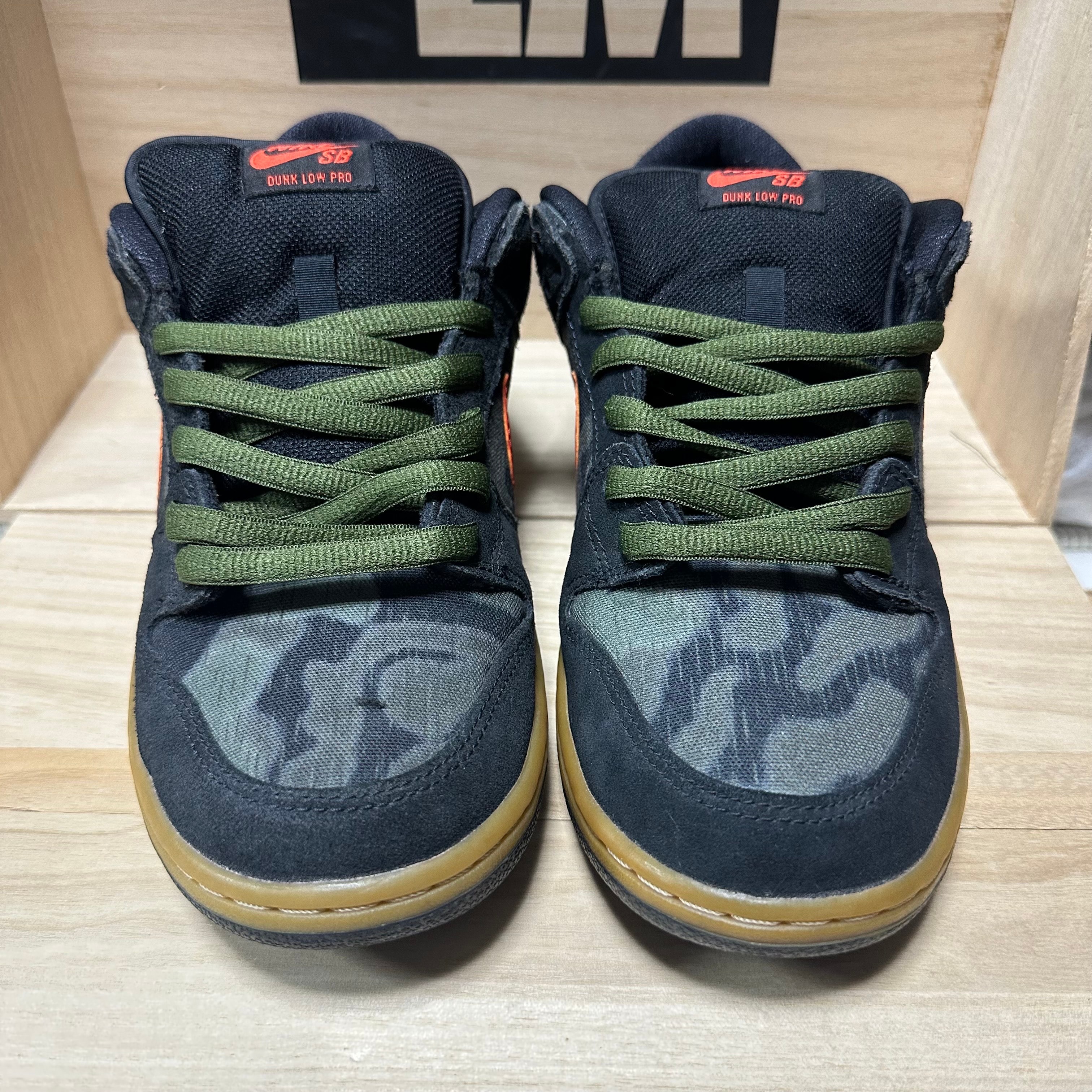 Nike SB Dunk Low PRM "Black Rough Green"