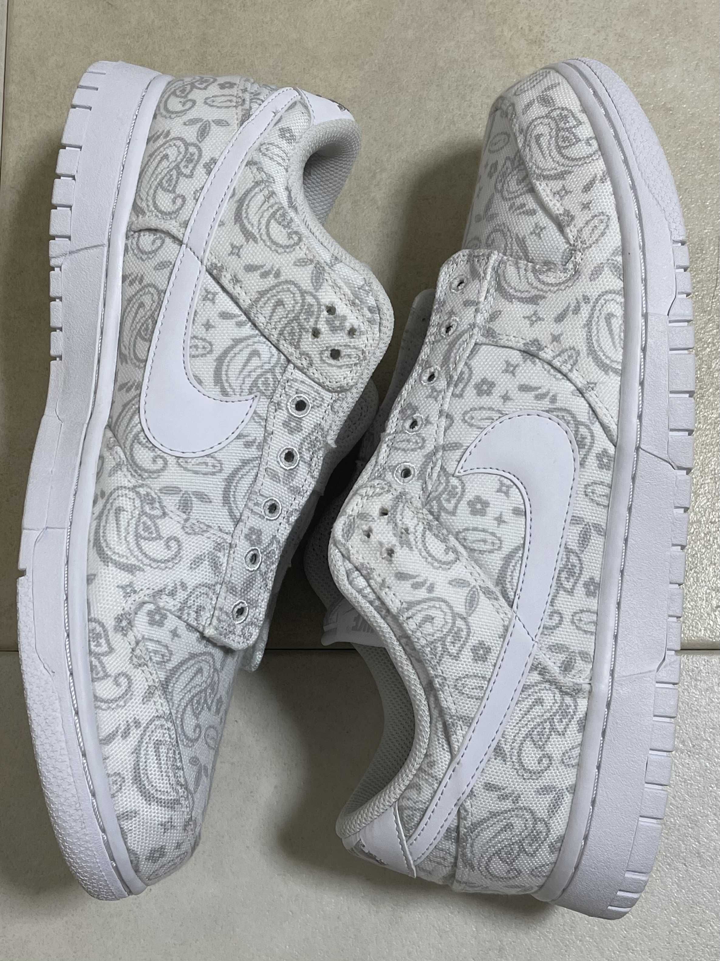 Nike Women's Dunk Low ESS "White Paisley"