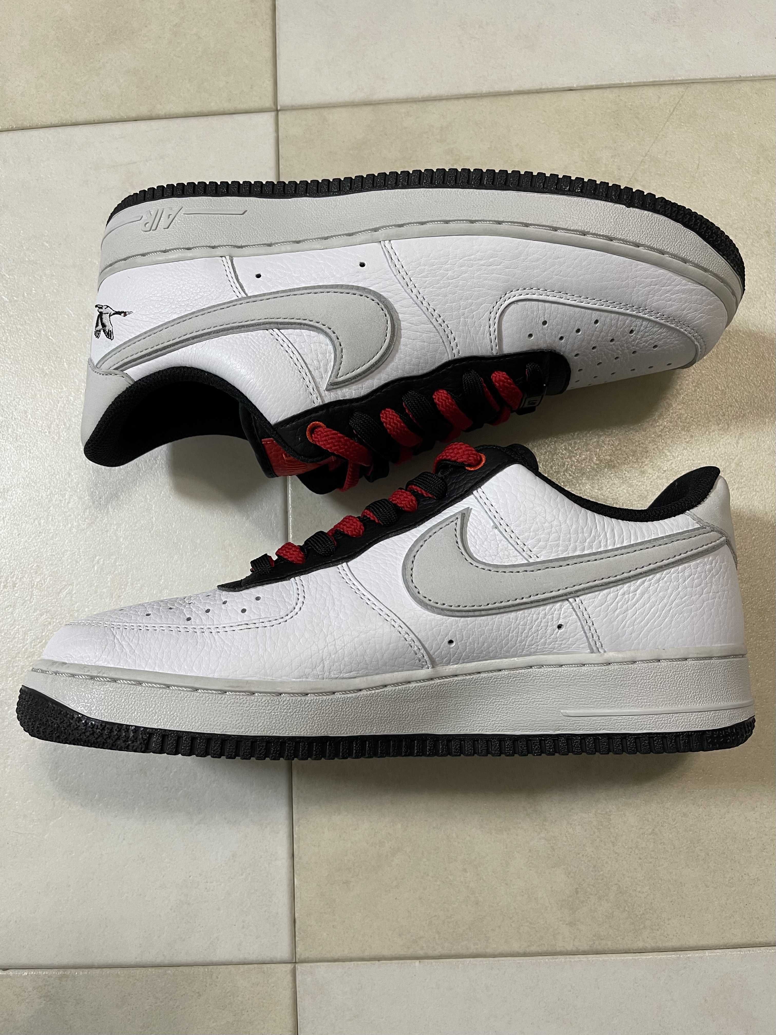 Nike Air Force 1 Low '07 LX "White/Chile Red"
