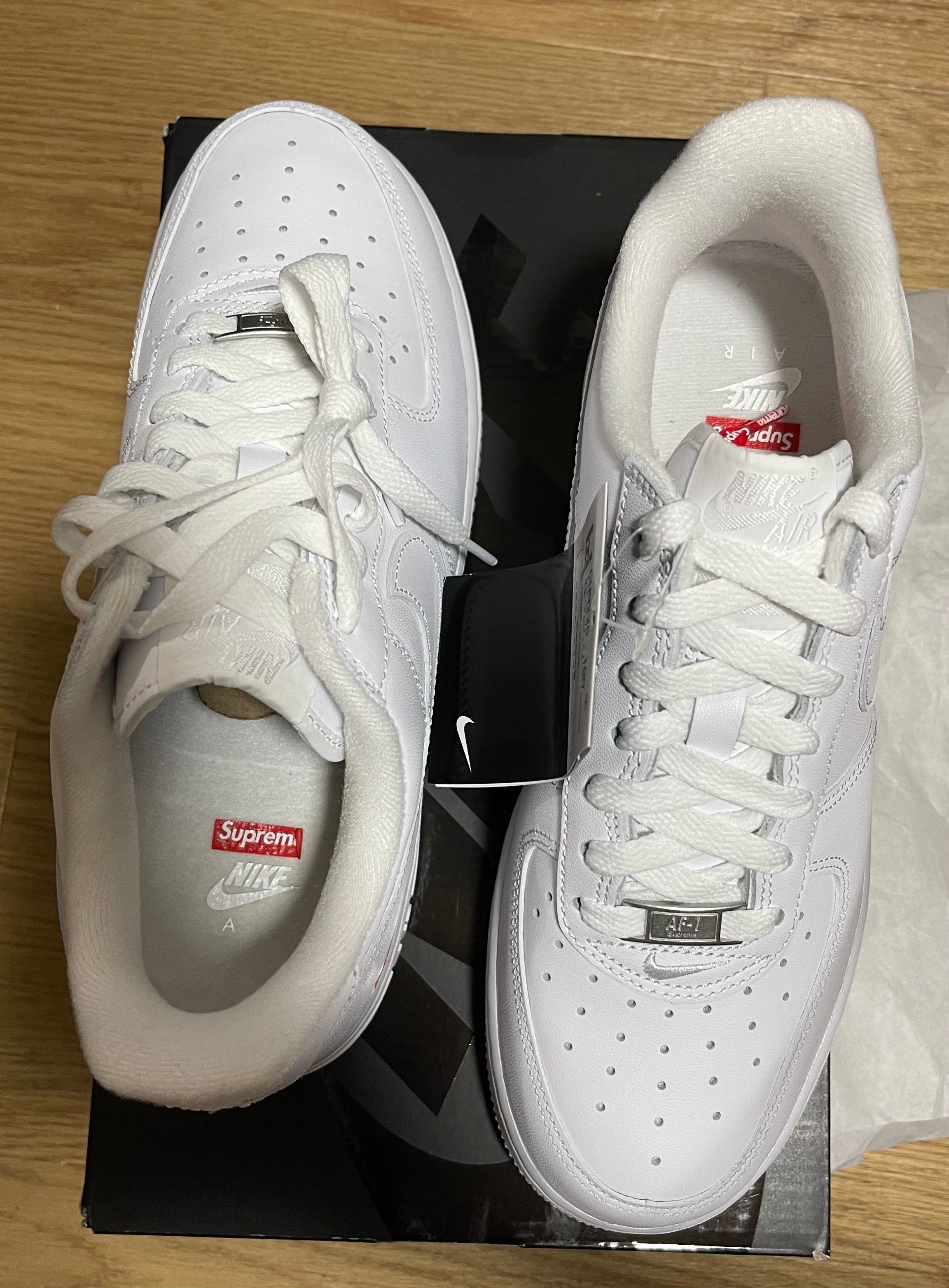 Supreme × Nike Air Force 1 Low "White"