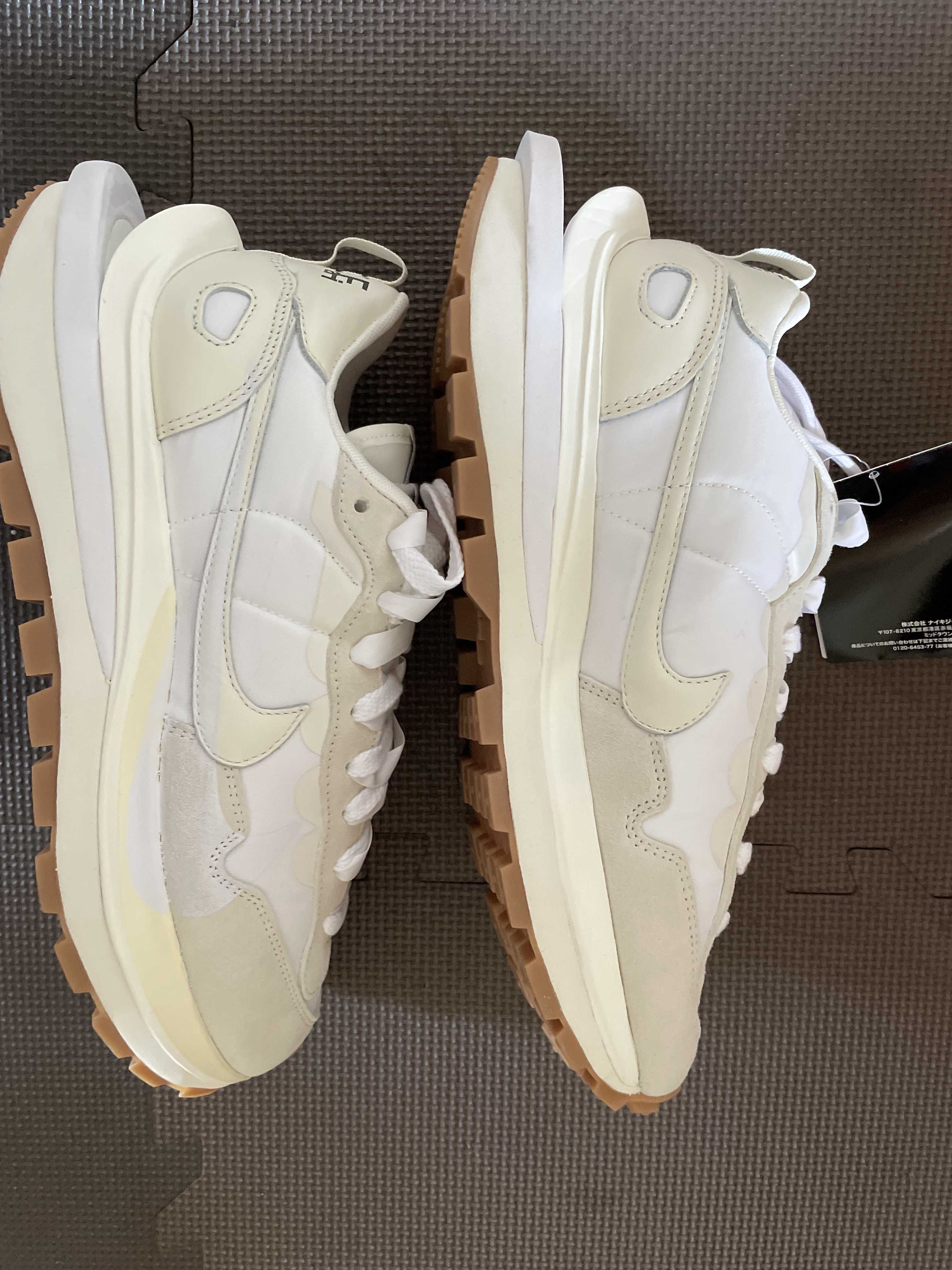 sacai × Nike Vapor Waffle "White Gum"