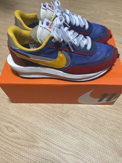 sacai × Nike LDV Waffle "Red/Blue"