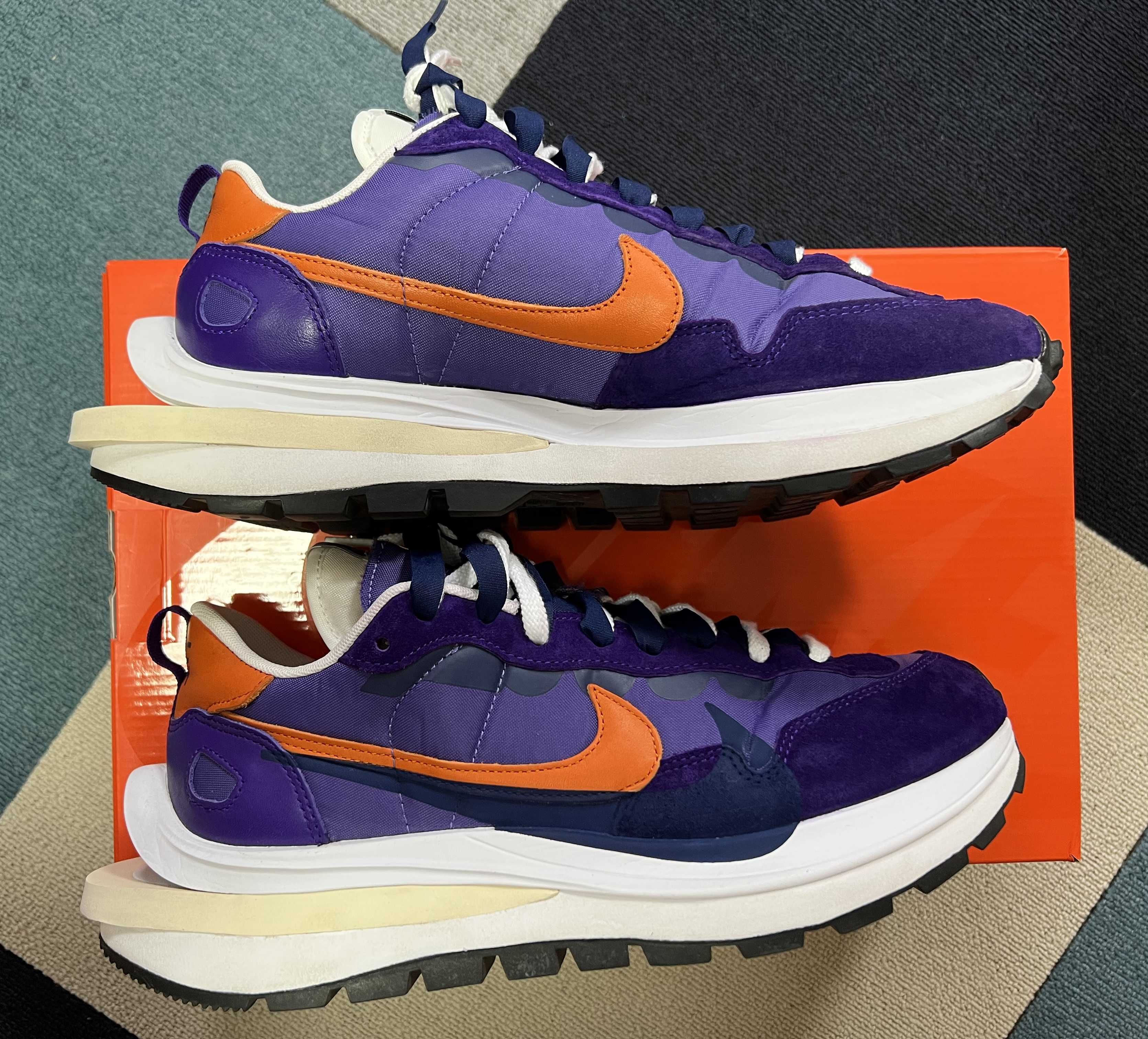 SACAI × NIKE VAPOR WAFFLE "DARK IRIS"