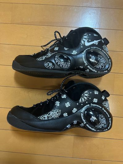 Supreme × Nike Air Zoom Flight 95 SP "Black/White"