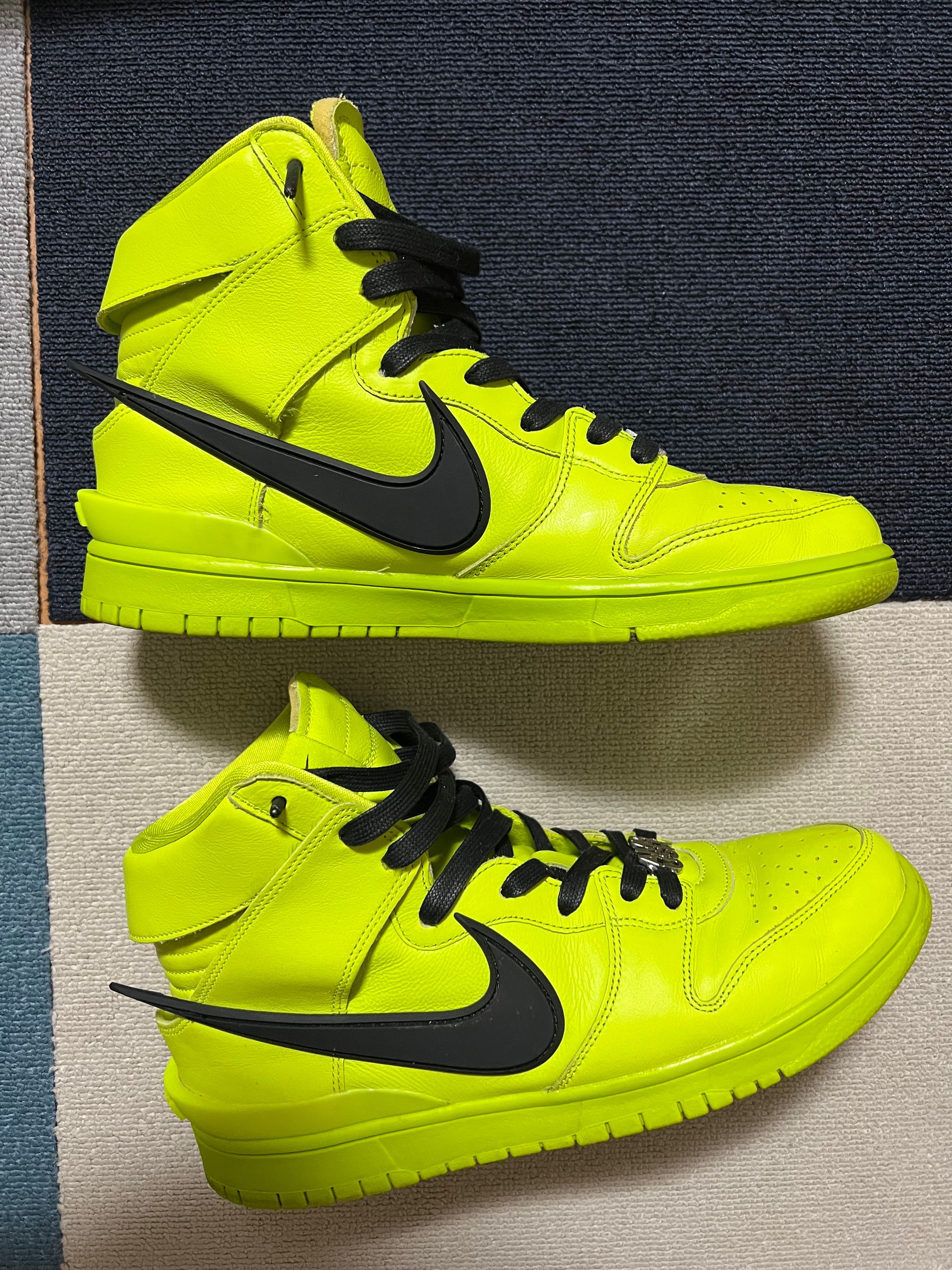 AMBUSH × NIKE DUNK HIGH "FLASH LIME"