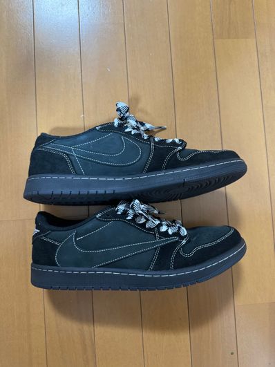 Travis Scott × Nike Air Jordan 1 Low OG SP "Black Phantom"