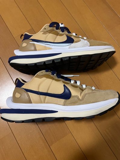 Sacai × Nike Vapor Waffle "Sesame And Blue Void"