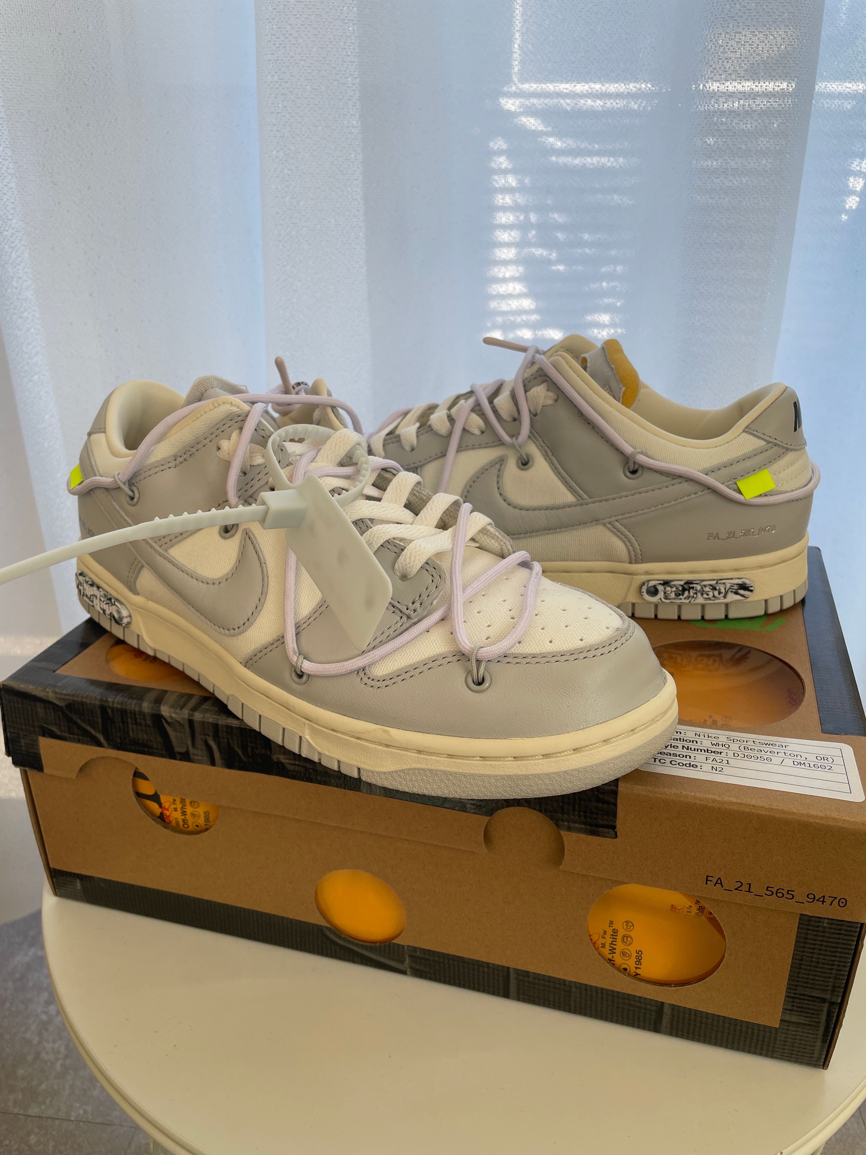 Off-White × Nike Dunk Low 1 of 50 "Lot.49"