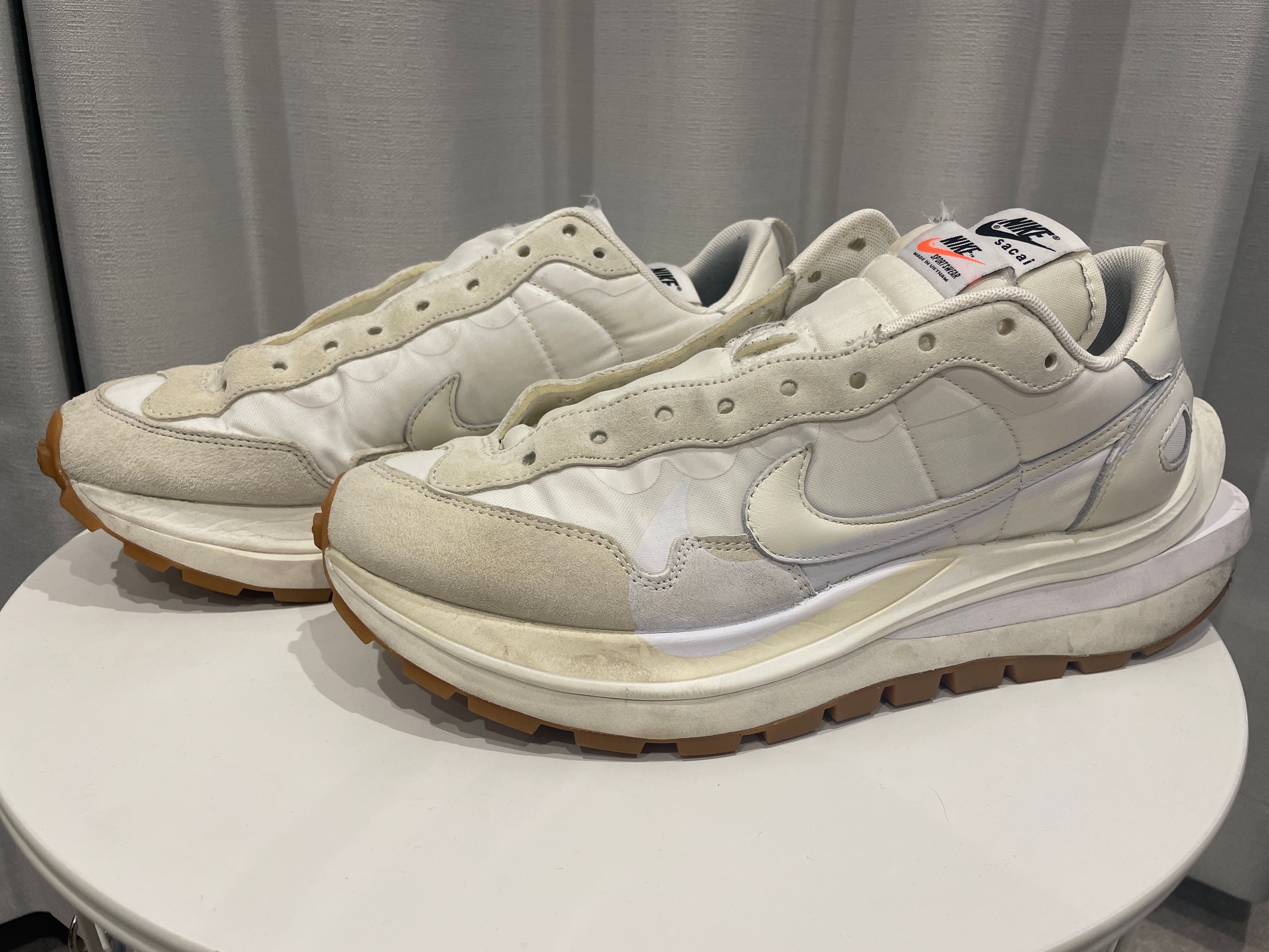 sacai × Nike Vapor Waffle "White Gum"