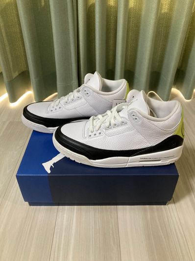 Fragment × Nike Air Jordan 3 "White/Black"