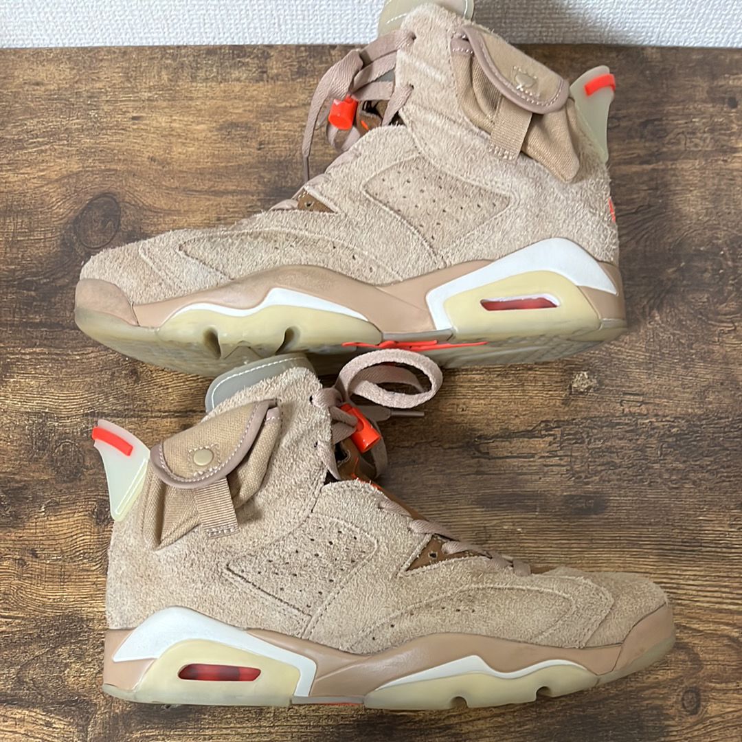 Travis Scott × Nike Air Jordan 6 "British Khaki"