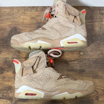 Travis Scott × Nike Air Jordan 6 "British Khaki"