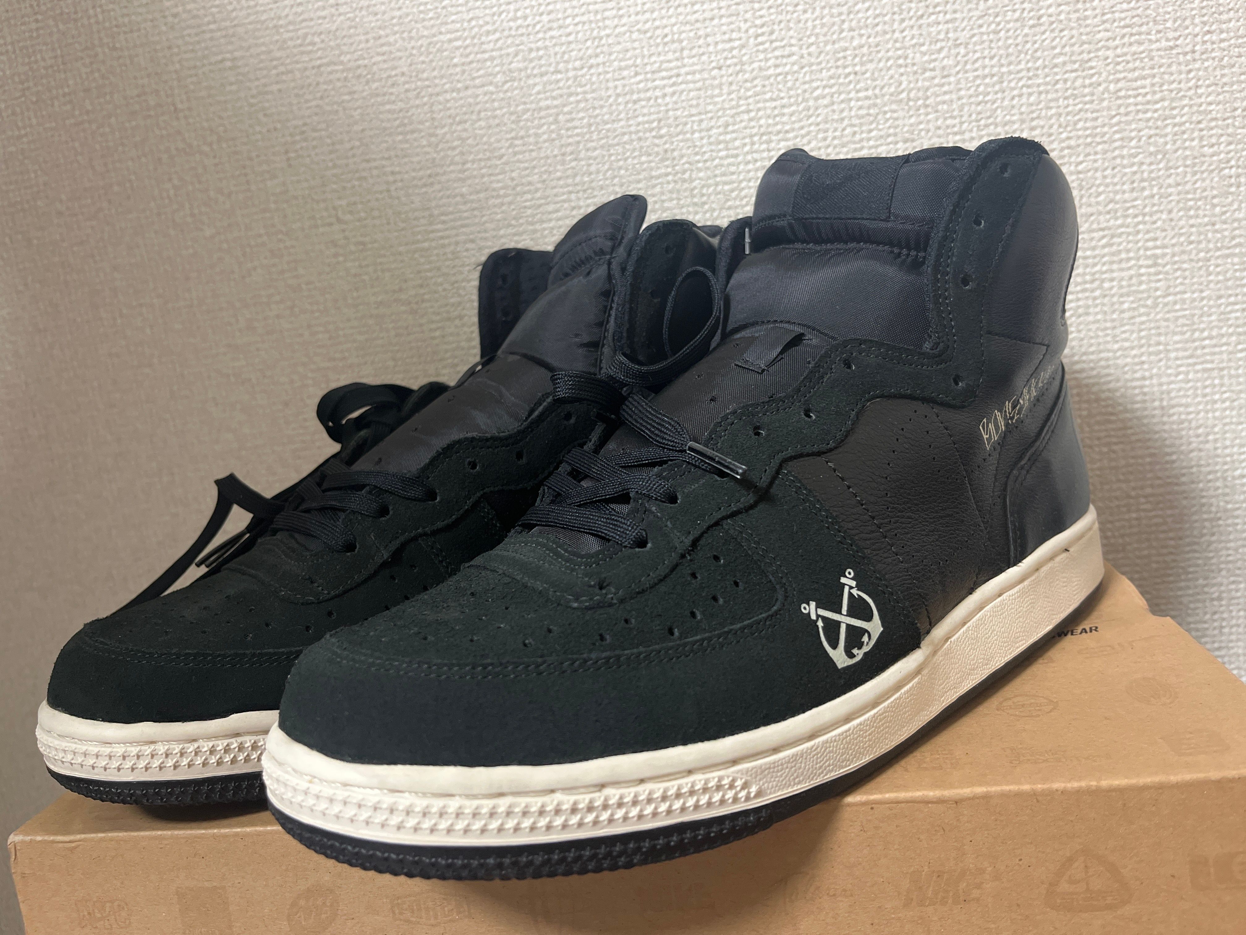 Stussy x Neighborhood × Nike Terminator High Boneyards "Black"
