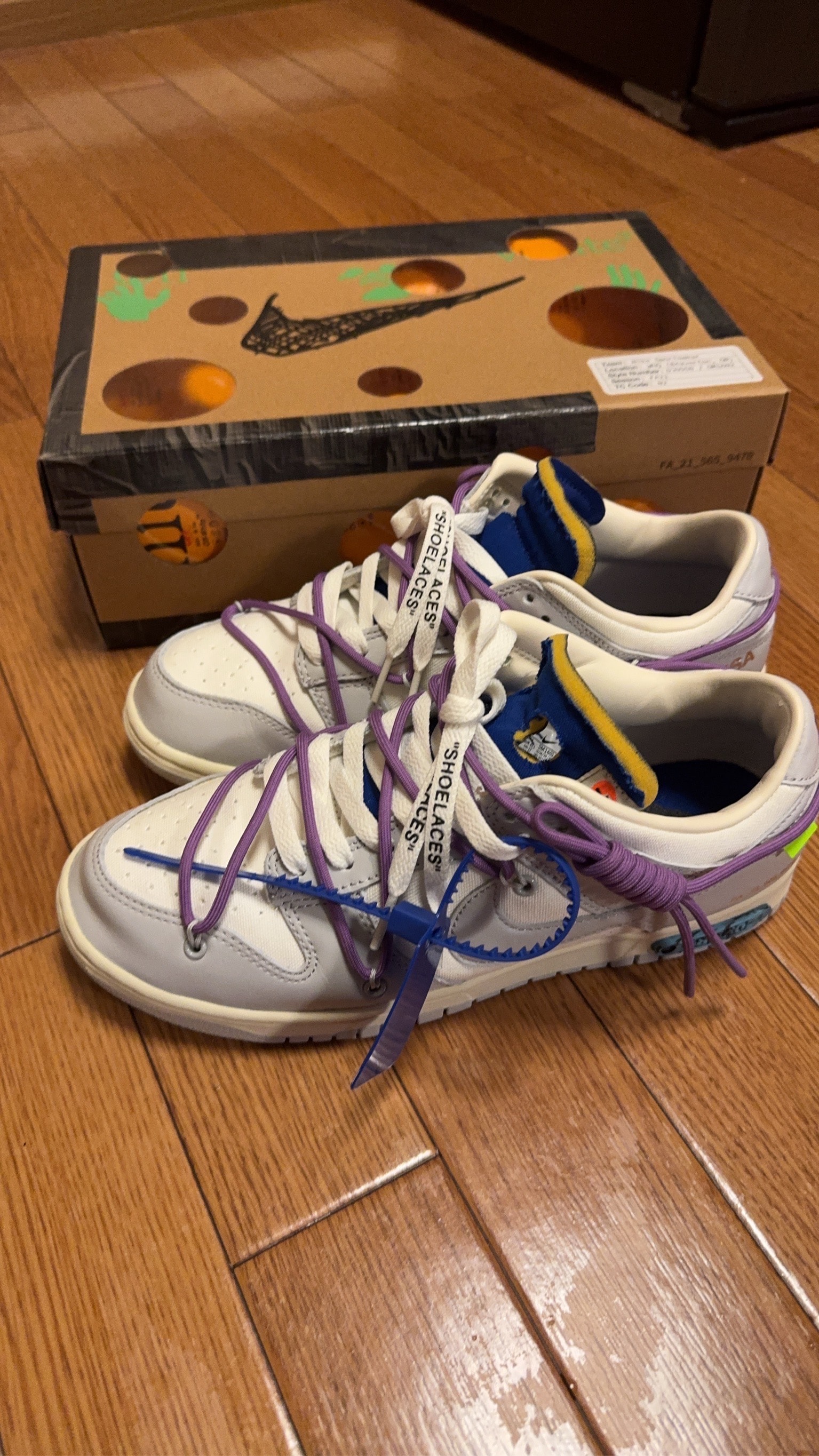 Off-White × Nike Dunk Low 1 of 50 "Lot.48" 