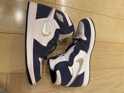 Nike Air Jordan 1 High OG CO.JP "White/Midnight Navy" (2020)(ブリーフケースなし)