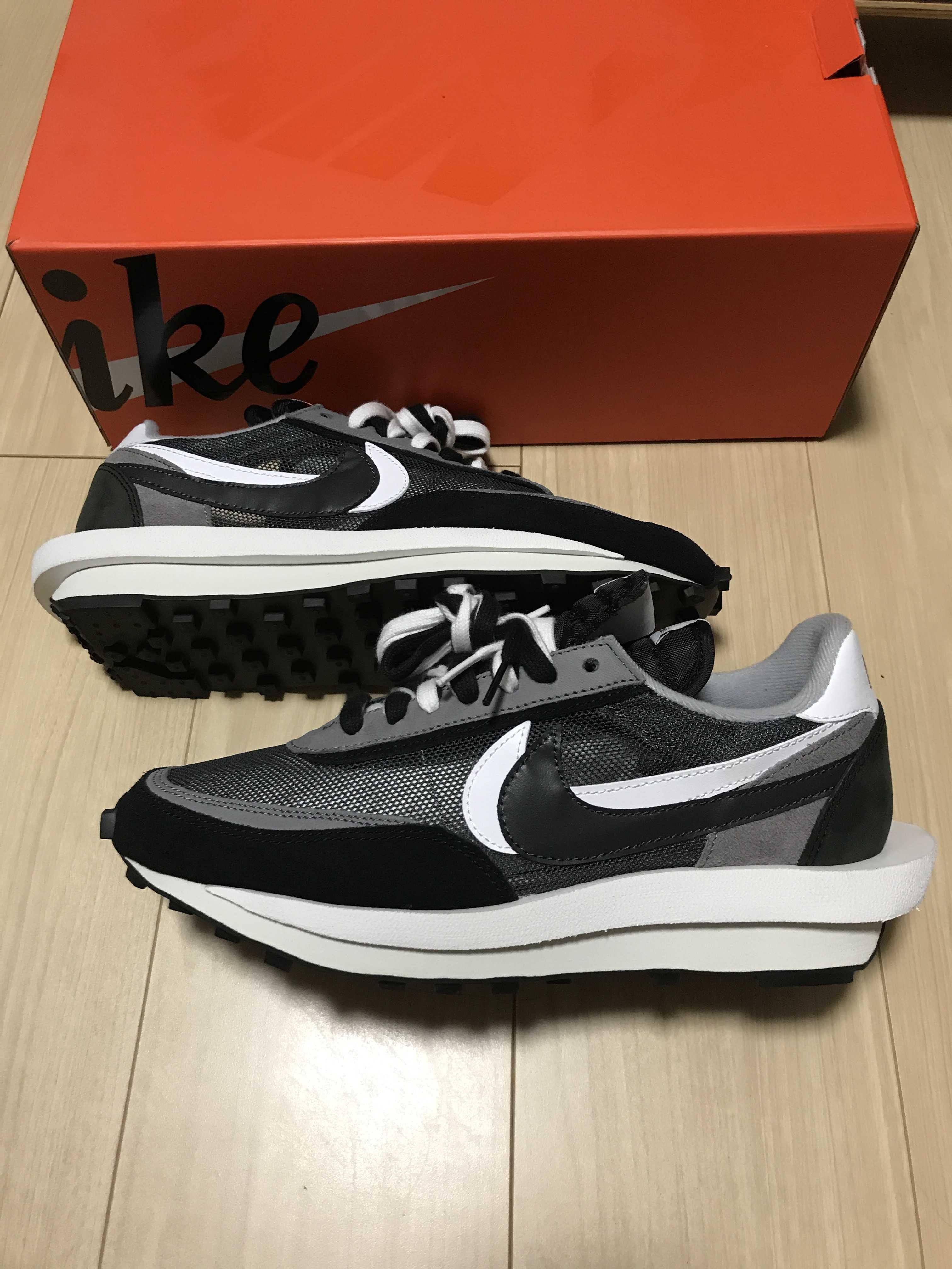 sacai × Nike LD Waffle "Black"