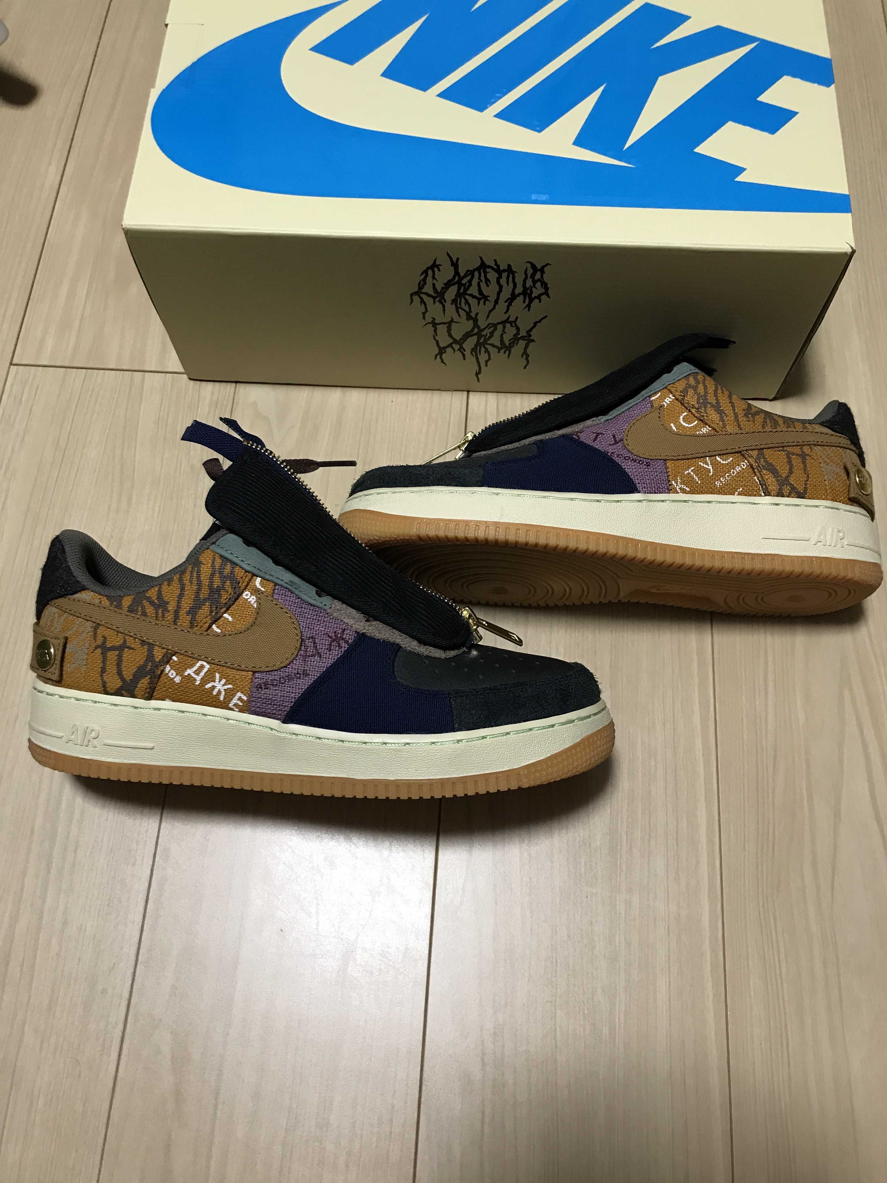 Travis Scott × Nike Air Force 1 Low Cactus Jack "Multi Color"