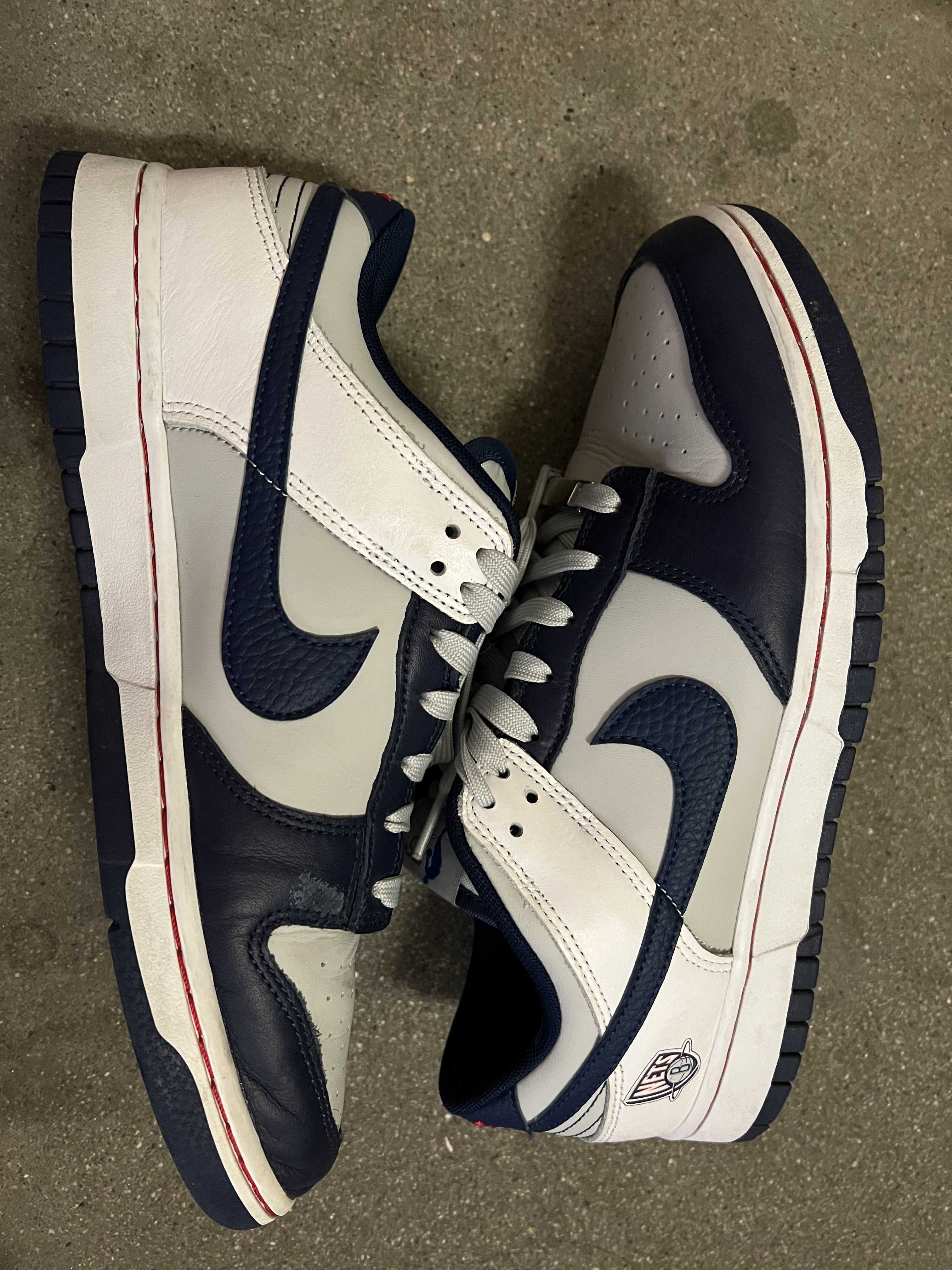 NBA × Nike Dunk Low EMB 75th Anniversary "Nets"