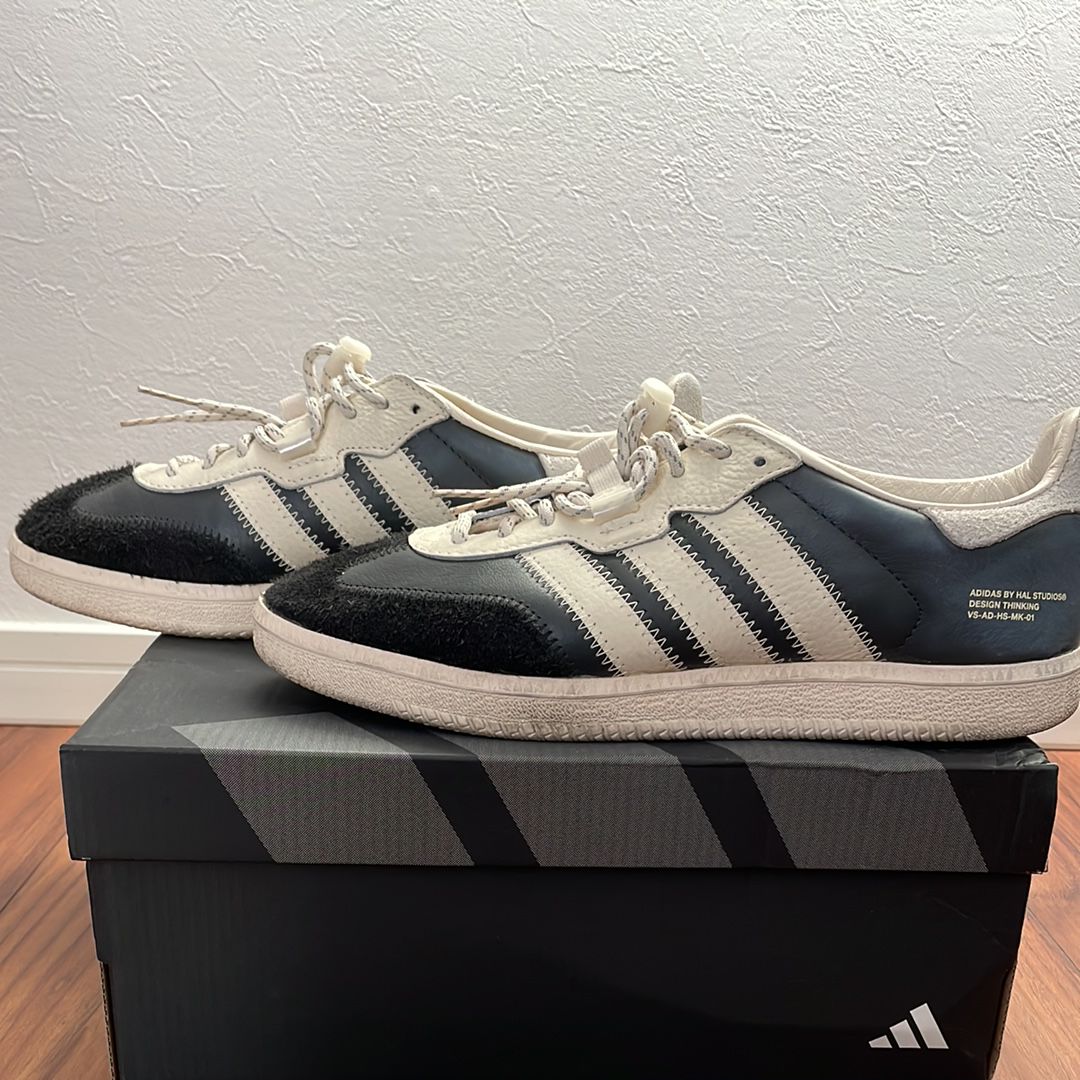 HAL STUDIOS × adidas Velosamba "Black/Cream"