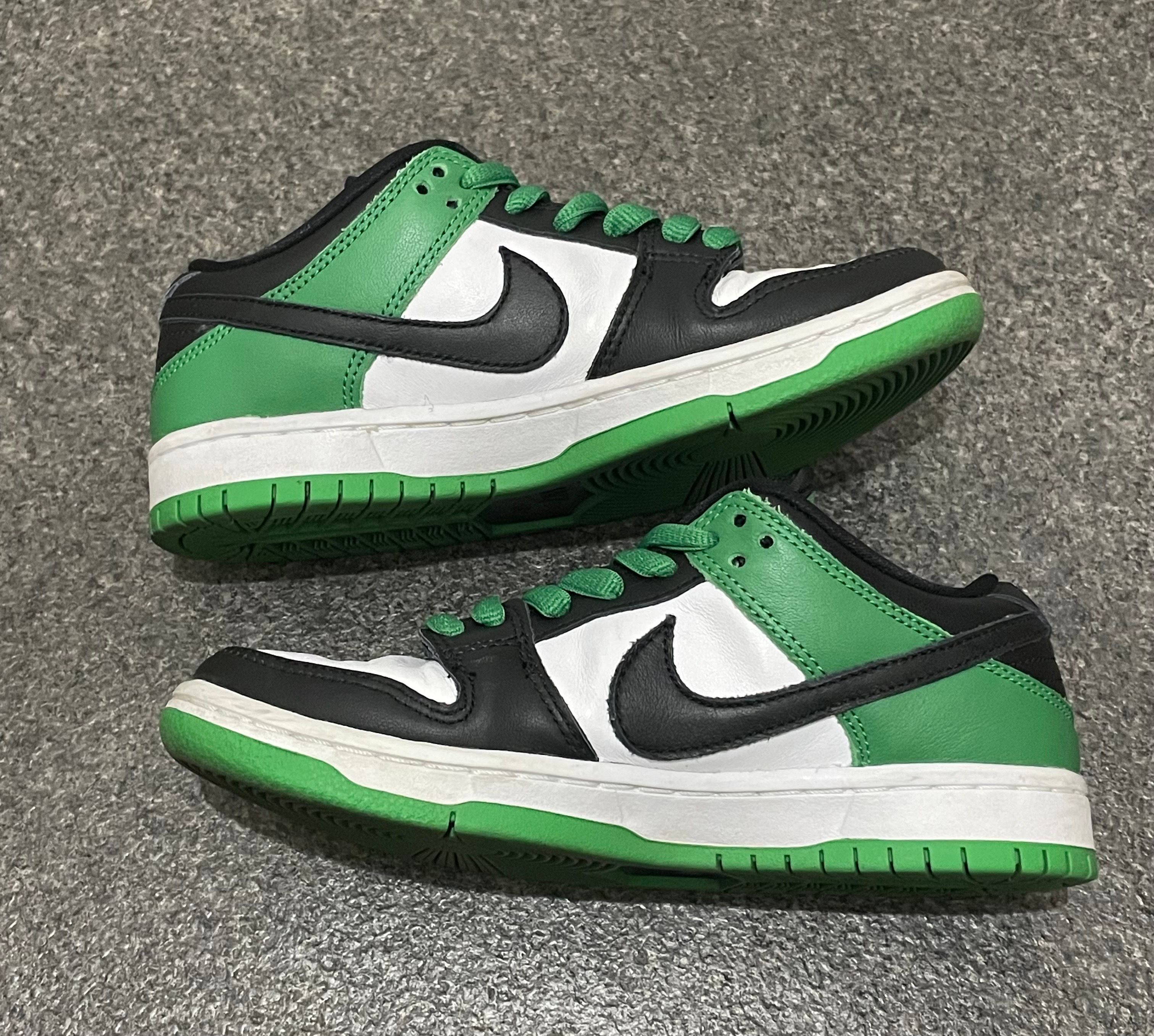 Nike SB Dunk Low Pro "Black and Classic Green"
