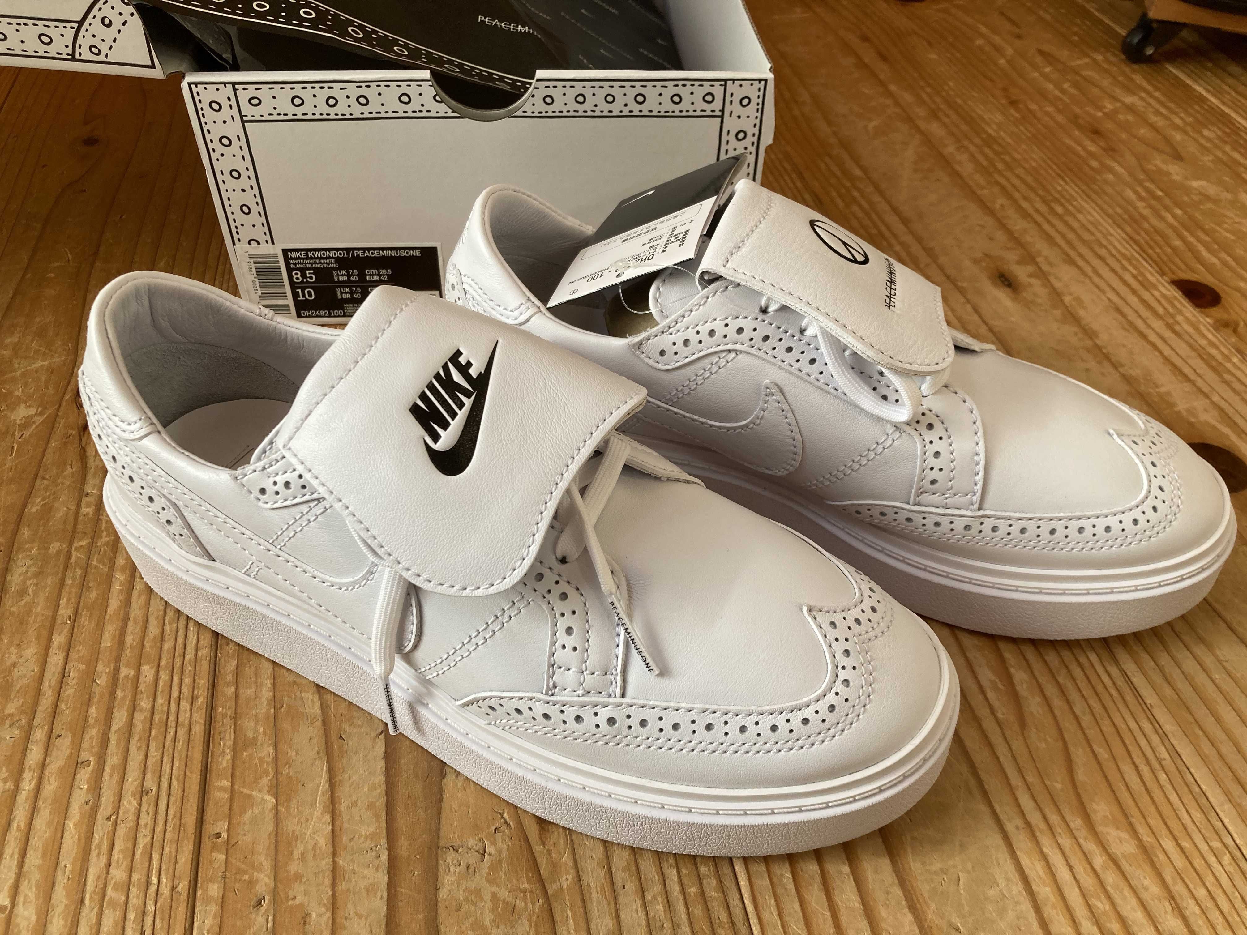 PEACEMINUSONE × Nike Kwondo1 "White" / G-DRAGON