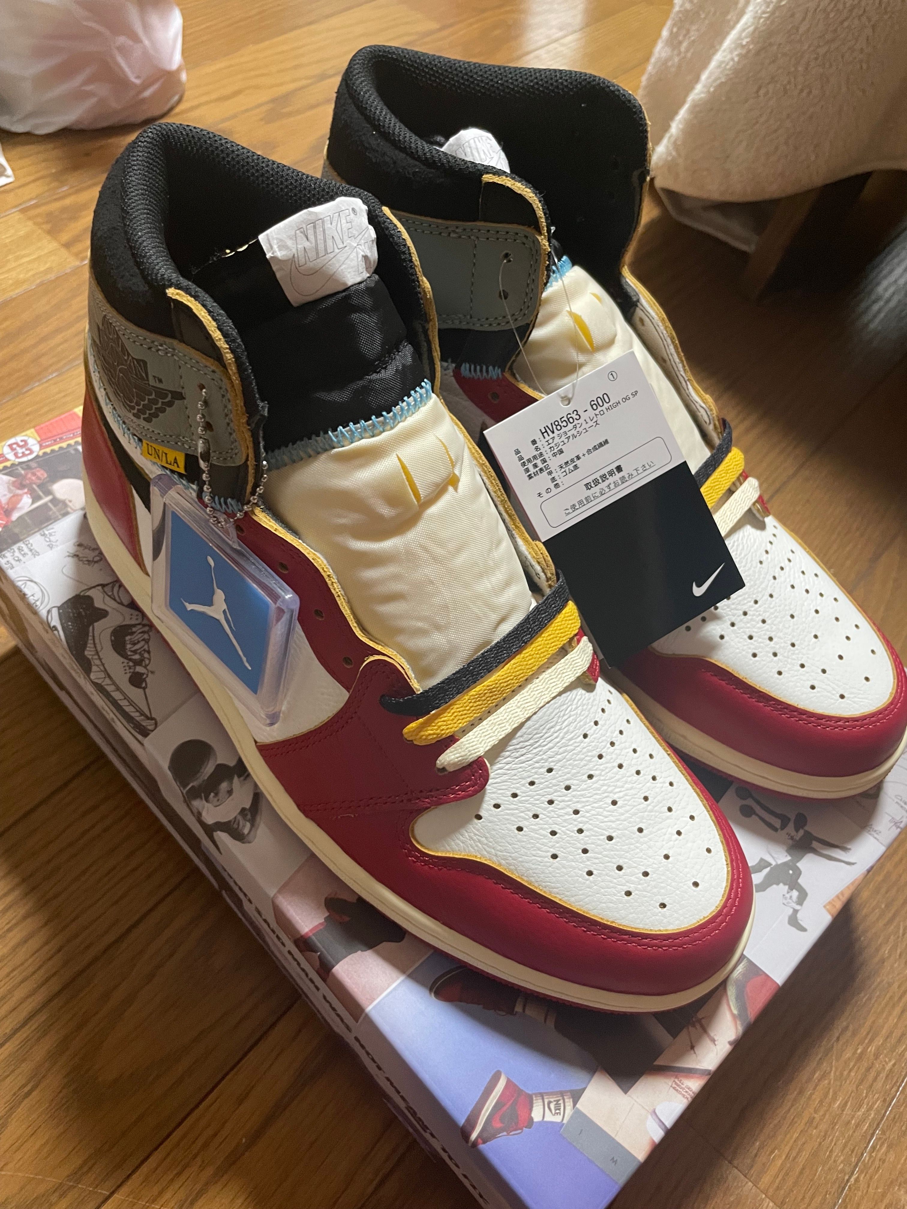 UNION × Nike Air Jordan 1 Retro High OG "Chicago/Shadow"