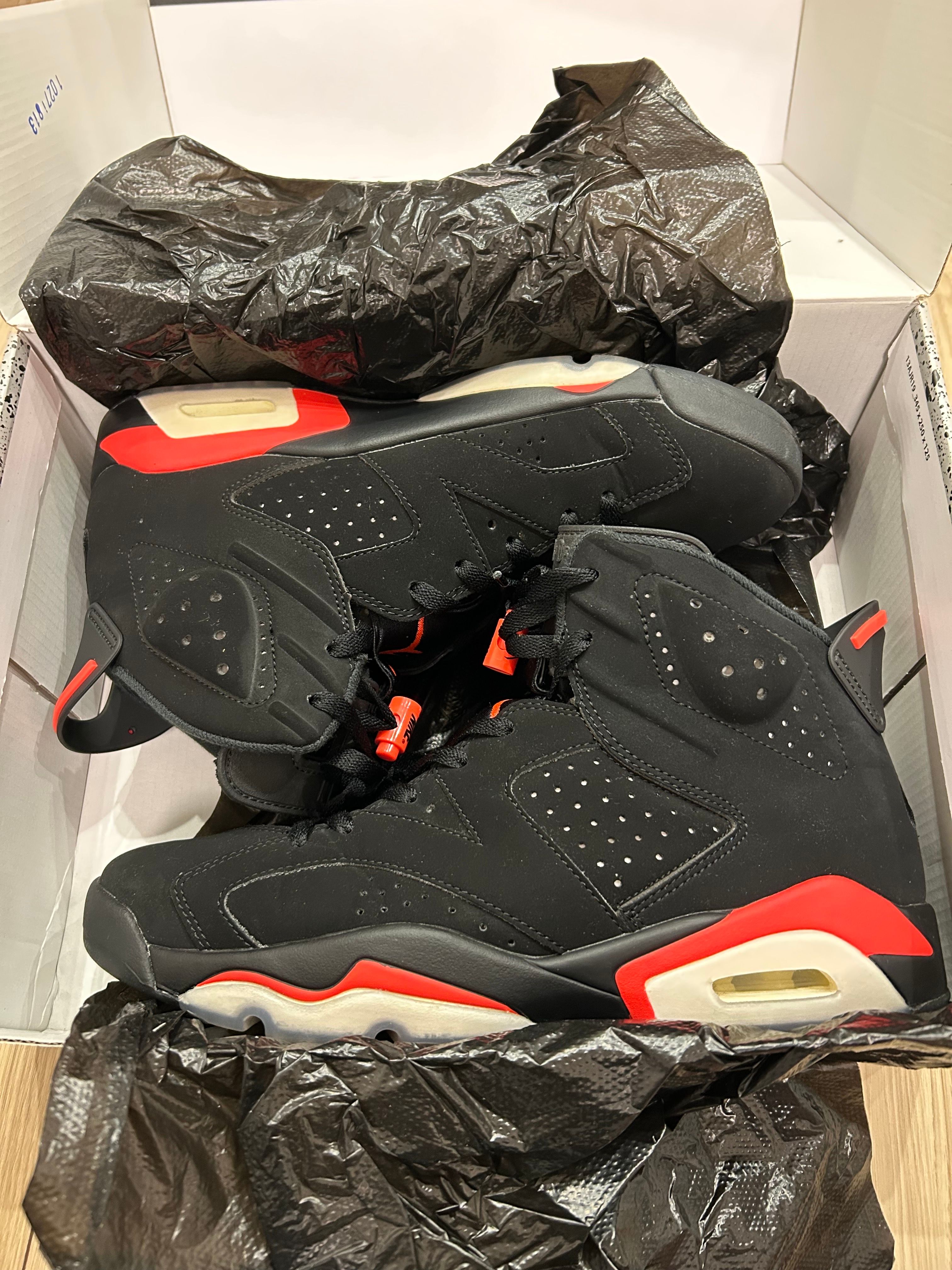 Nike Air Jordan 6 Retro OG "Black/Infrared"