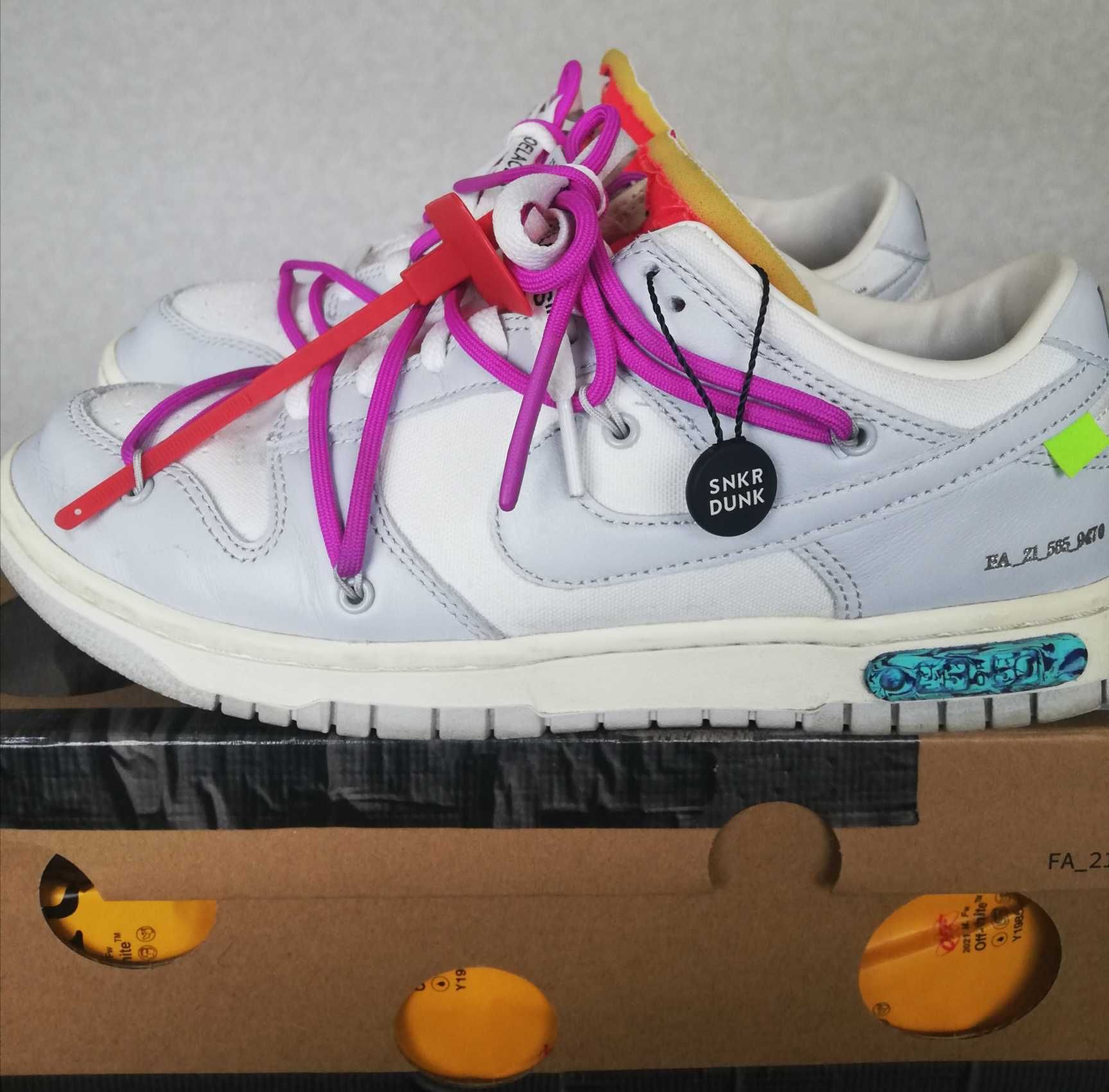 Off-White × Nike Dunk Low 1 of 50 "Lot.45"