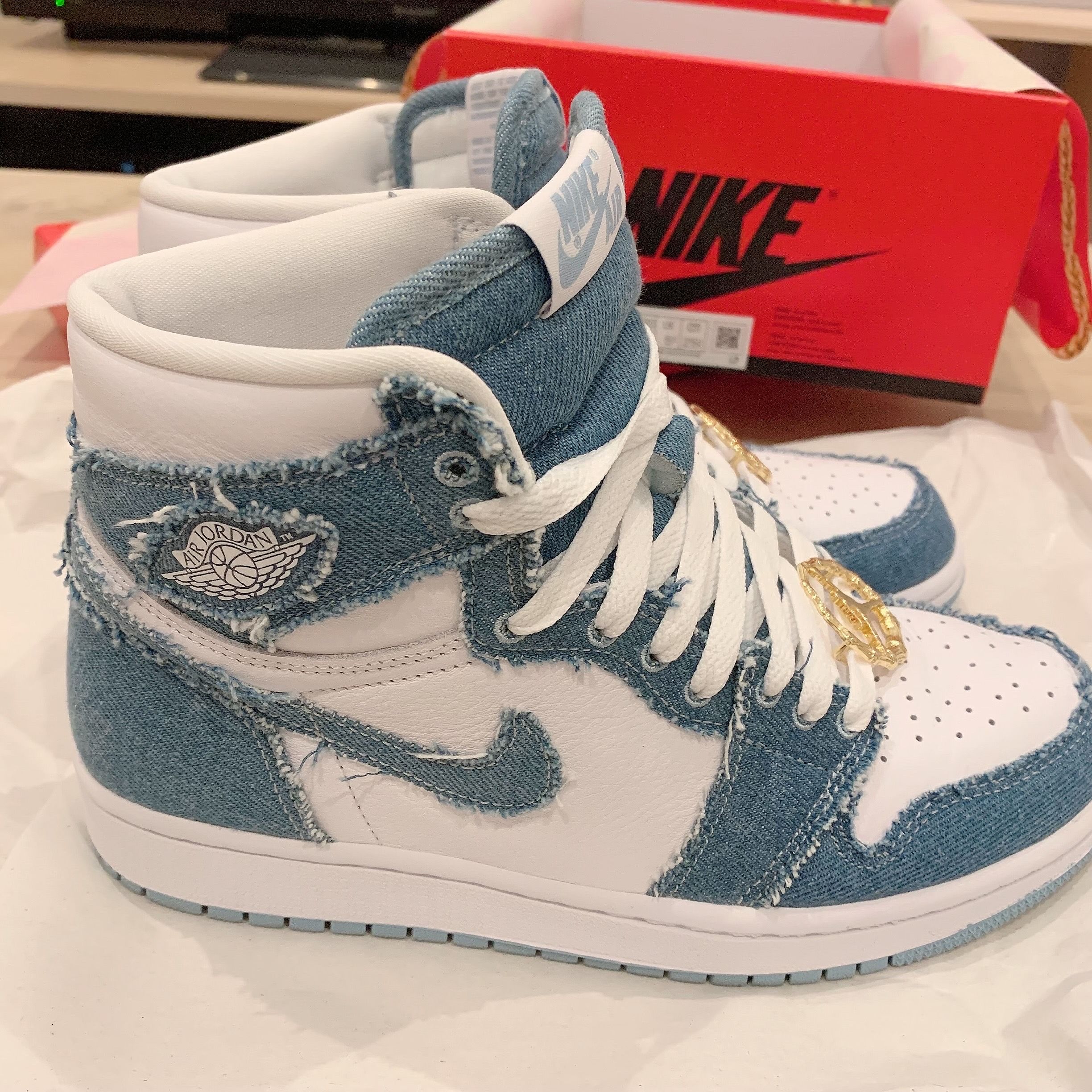 Nike Women's Air Jordan 1 High OG "Denim"